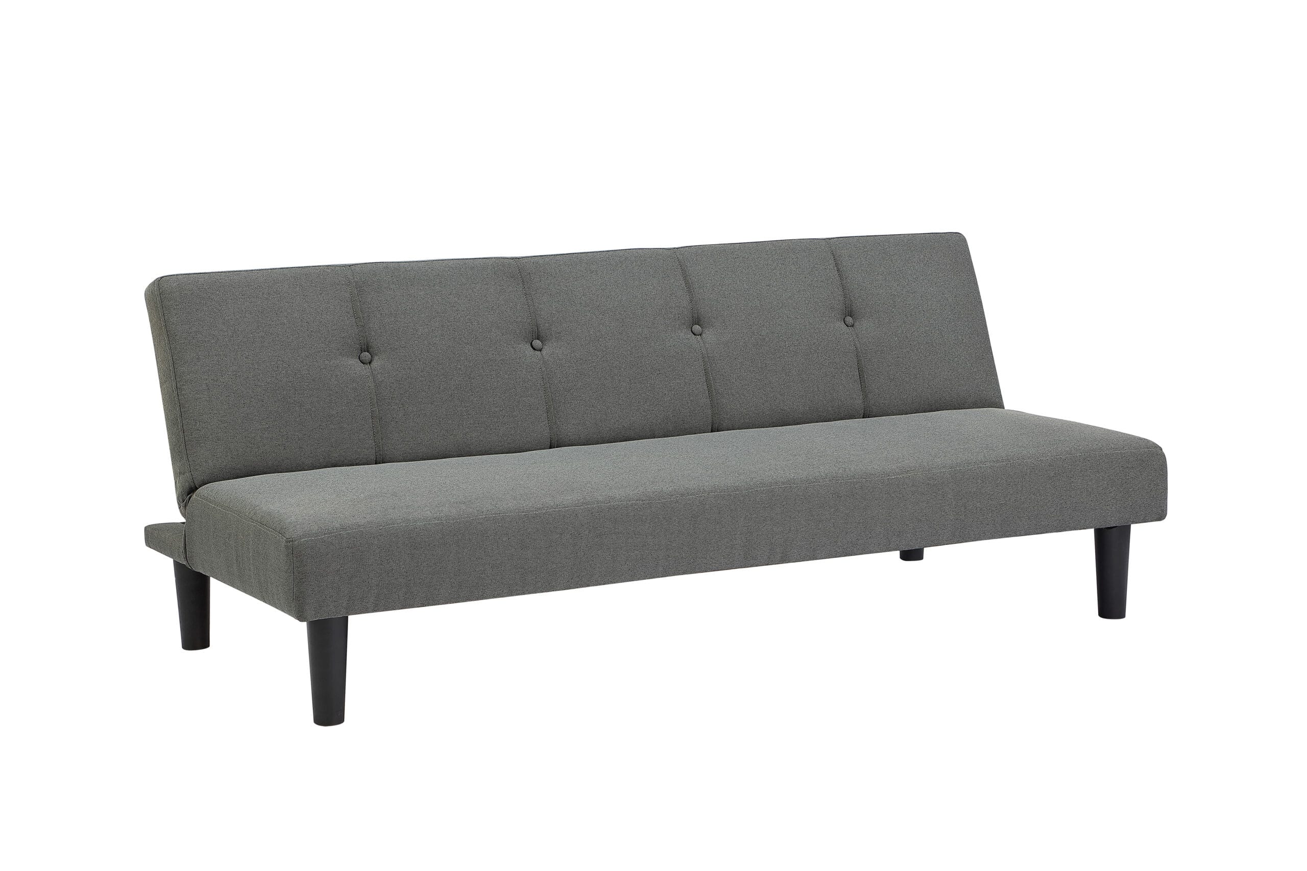 Canapea extensibila Elias, 167x74x67, gri inchis - imagine 2