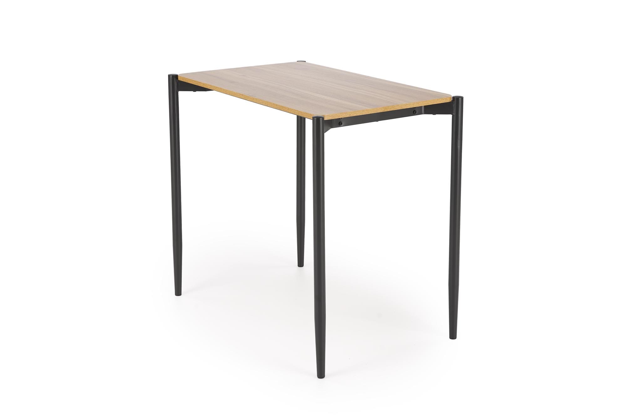 Set Nando, 84x54x76, masa cu 2 scaune, natural/ gri/ negru - imagine 12