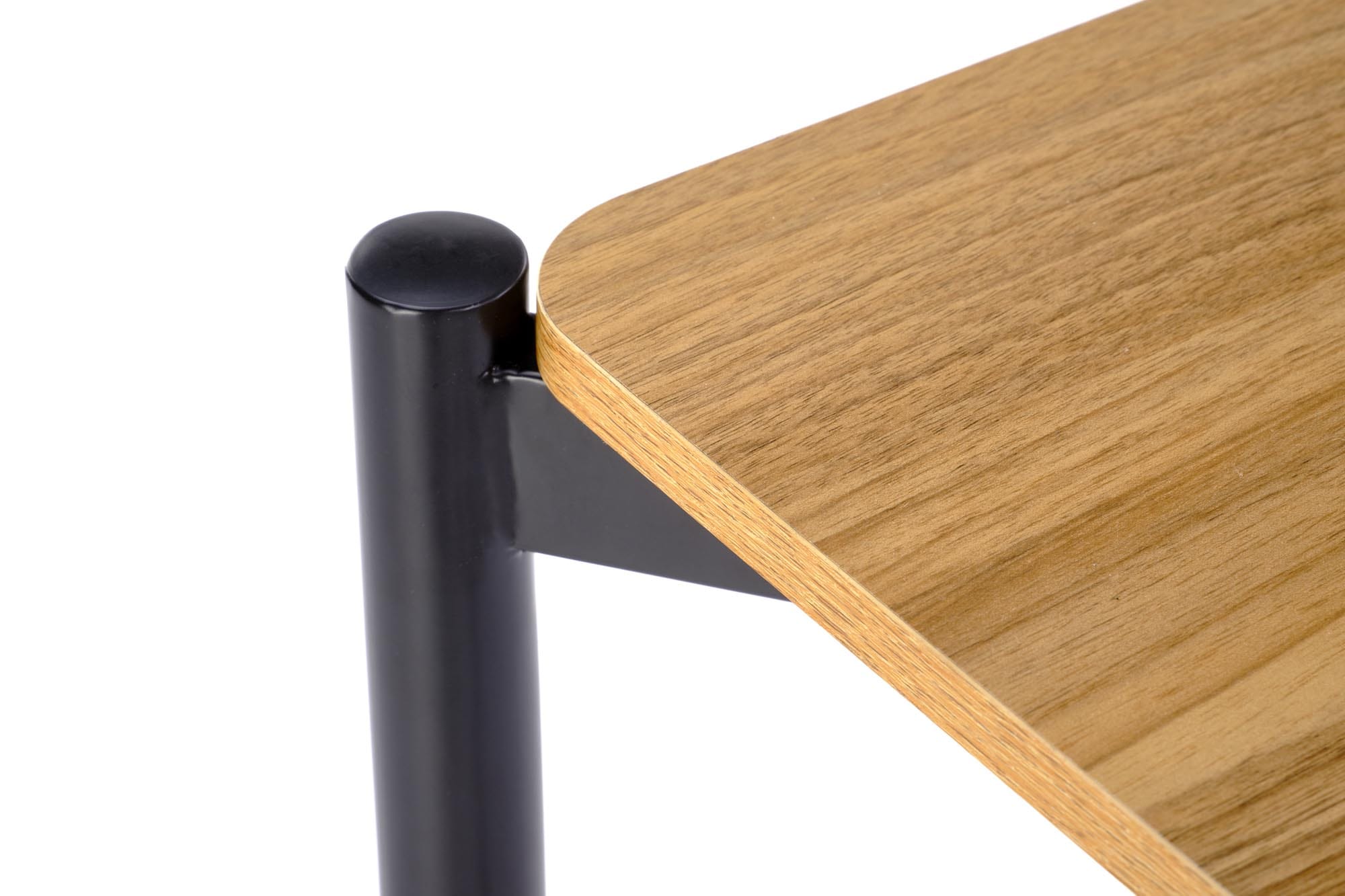 Set Nando, 84x54x76, masa cu 2 scaune, natural/ gri/ negru - imagine 14