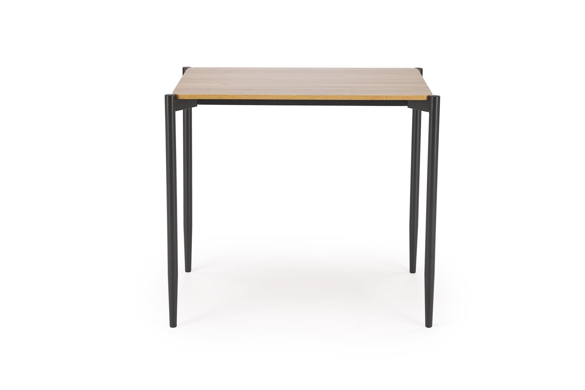 Set Nando, 84x54x76, masa cu 2 scaune, natural/ gri/ negru - imagine 16