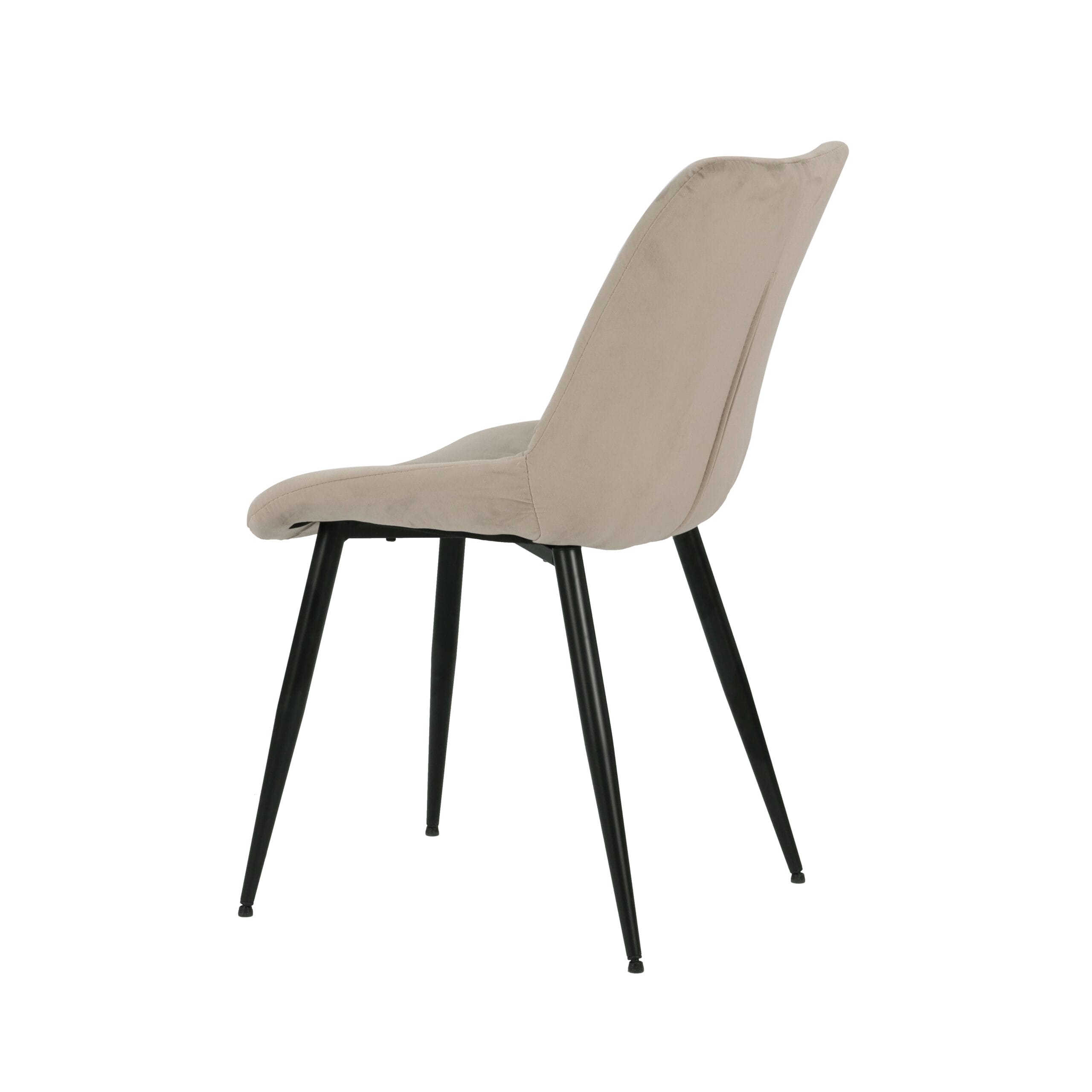 Scaun de sufragerie К-351, 61x51x86, bej/ negru - imagine 4