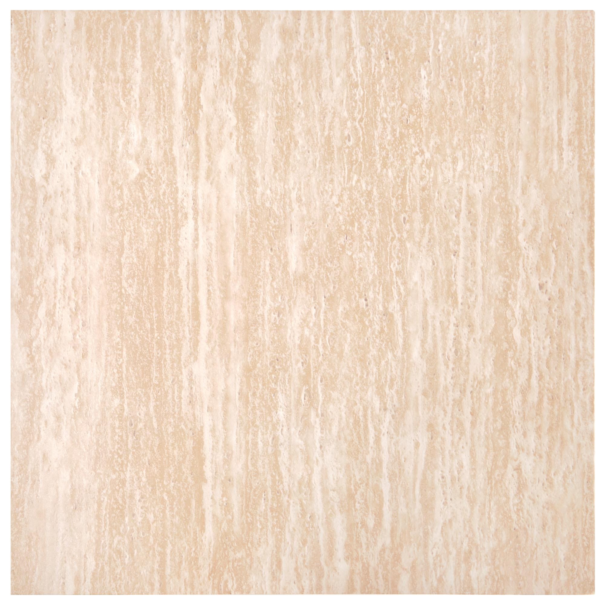 Masuta de cafea Travertino, 60x60x36, efect de piatra travertin - imagine 4