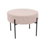 Taburet Ron, roz/negru