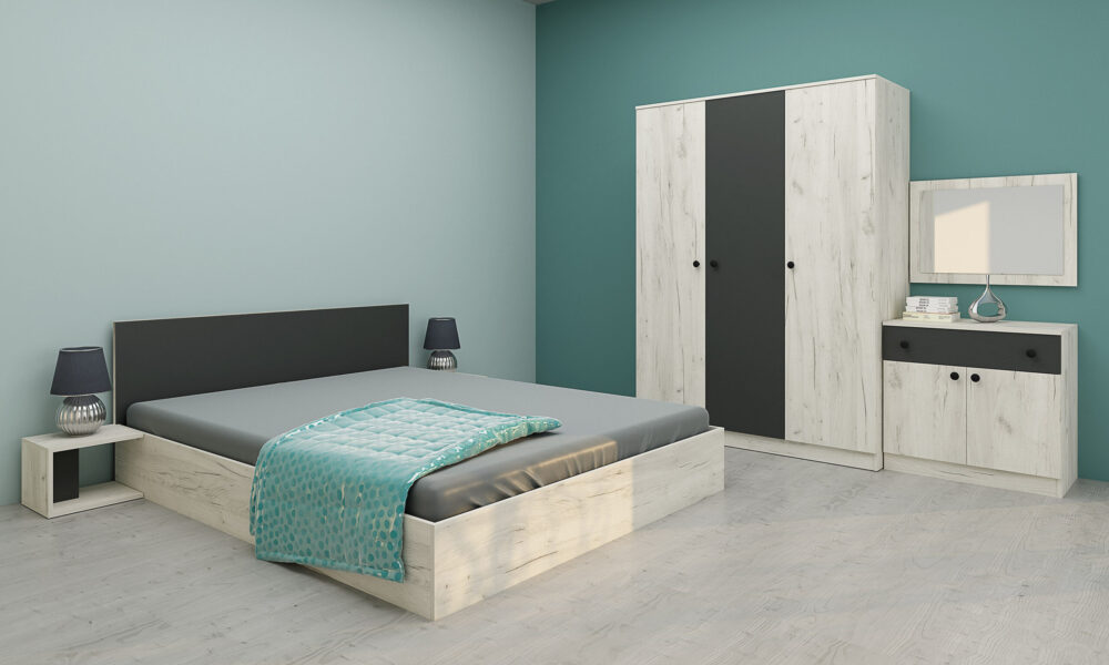 set-dormitor-marea-craft-alb-antracit