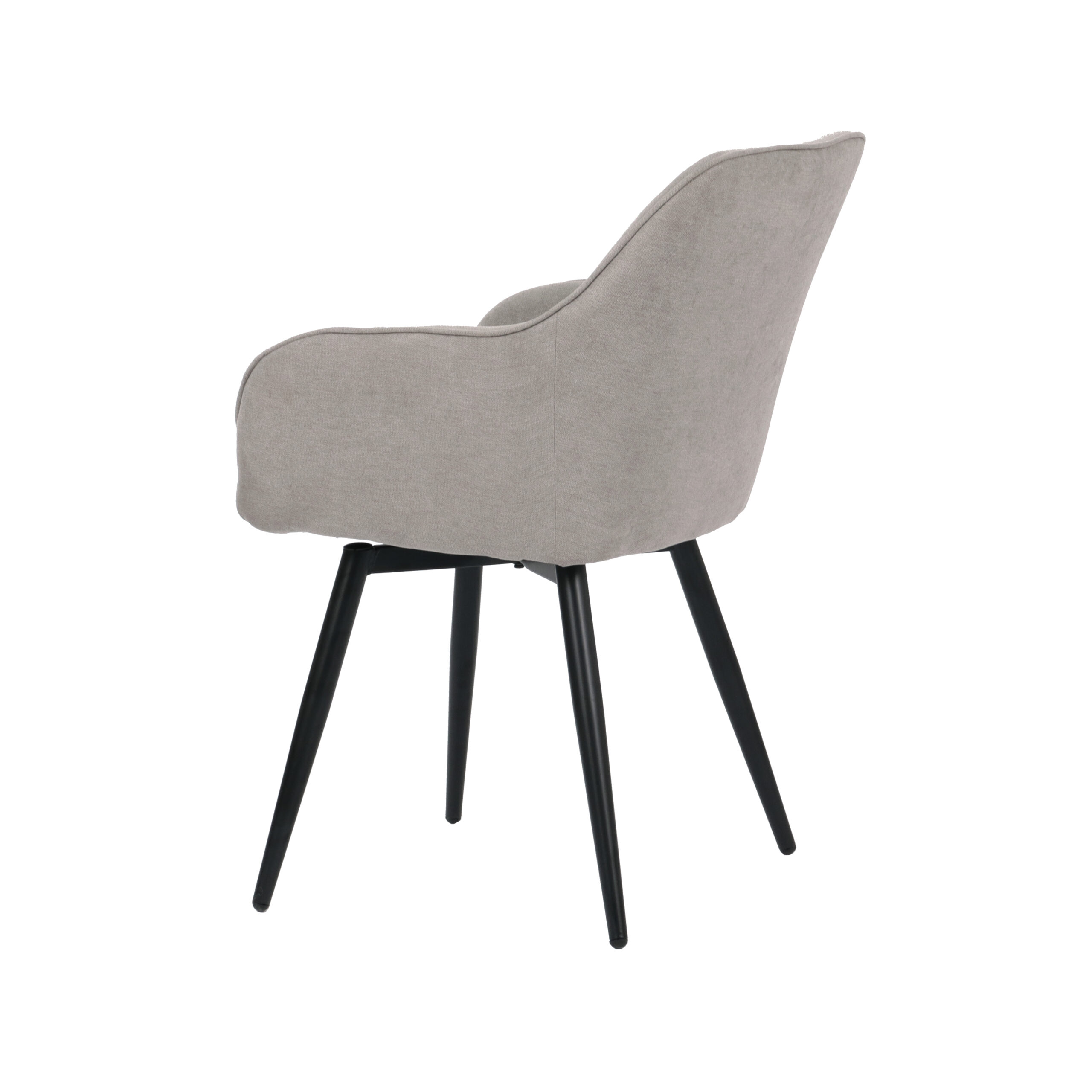 Scaun de sufragerie К-350, 55x49x82, gri deschis/ negru - imagine 8