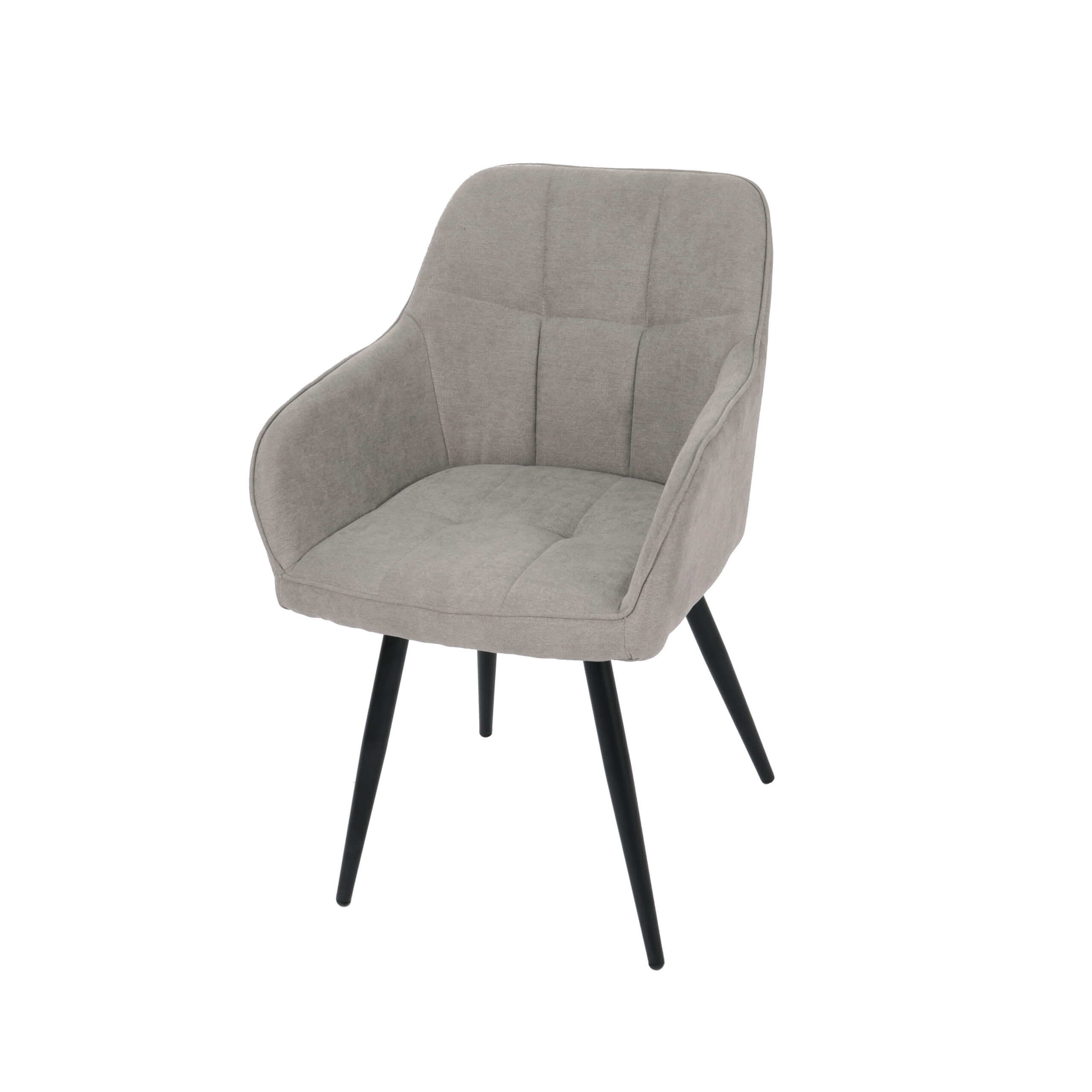 Scaun de sufragerie К-350, 55x49x82, gri deschis/ negru - imagine 9