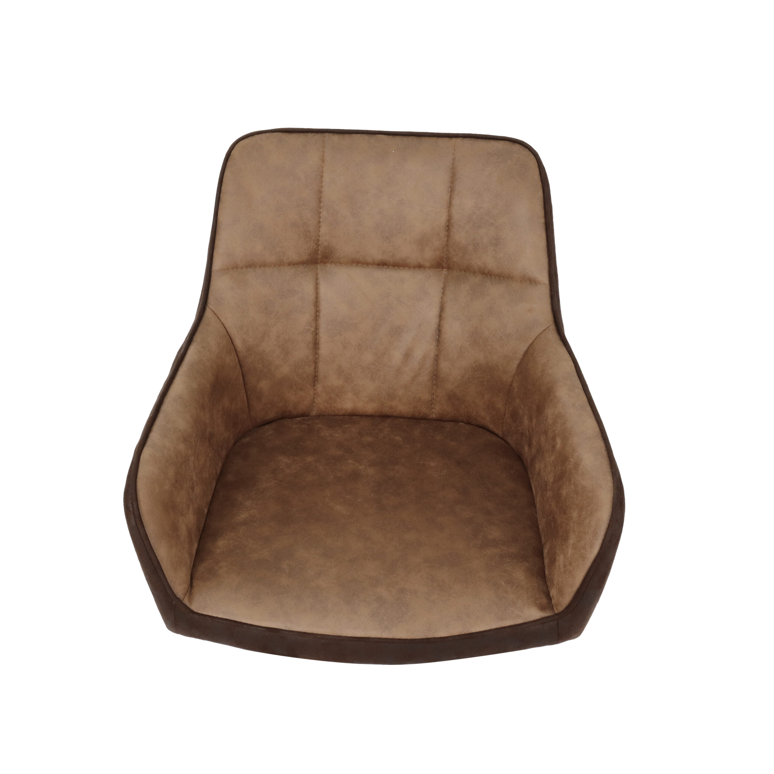 Scaun de sufragerie K-346, 61x52x85, caramel/ maro/ negru - imagine 11