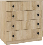 Comoda Marea 2, 70x32x73, stejar sonoma