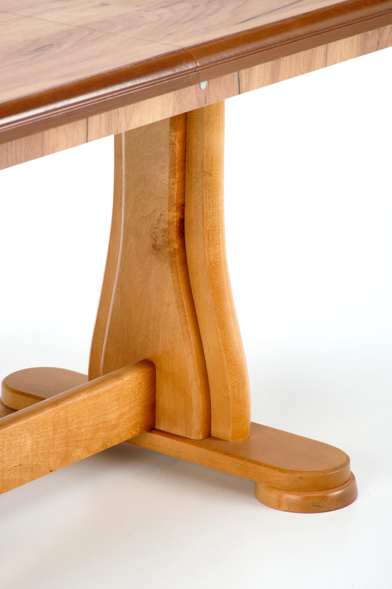 Masuta de cafea extensibila Tymon 2, 125-164x60-72x65, stejar craft - imagine 4