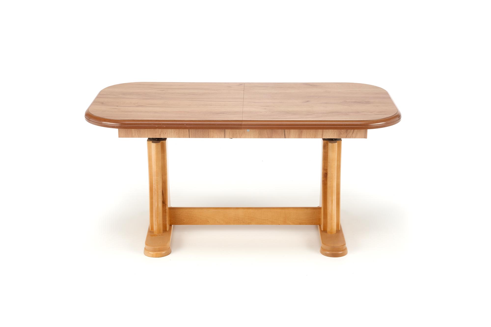 Masuta de cafea extensibila Tymon 2, 125-164x60-72x65, stejar craft - imagine 11