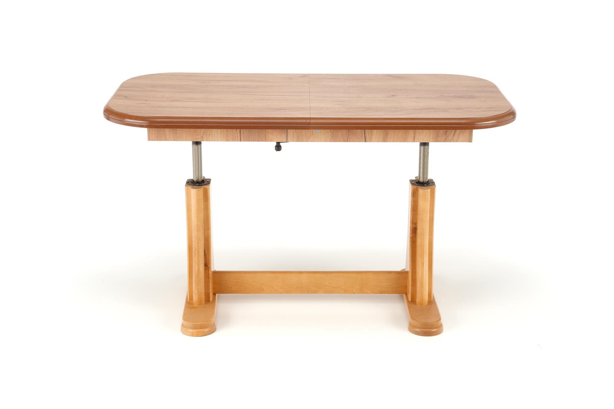 Masuta de cafea extensibila Tymon 2, 125-164x60-72x65, stejar craft - imagine 13