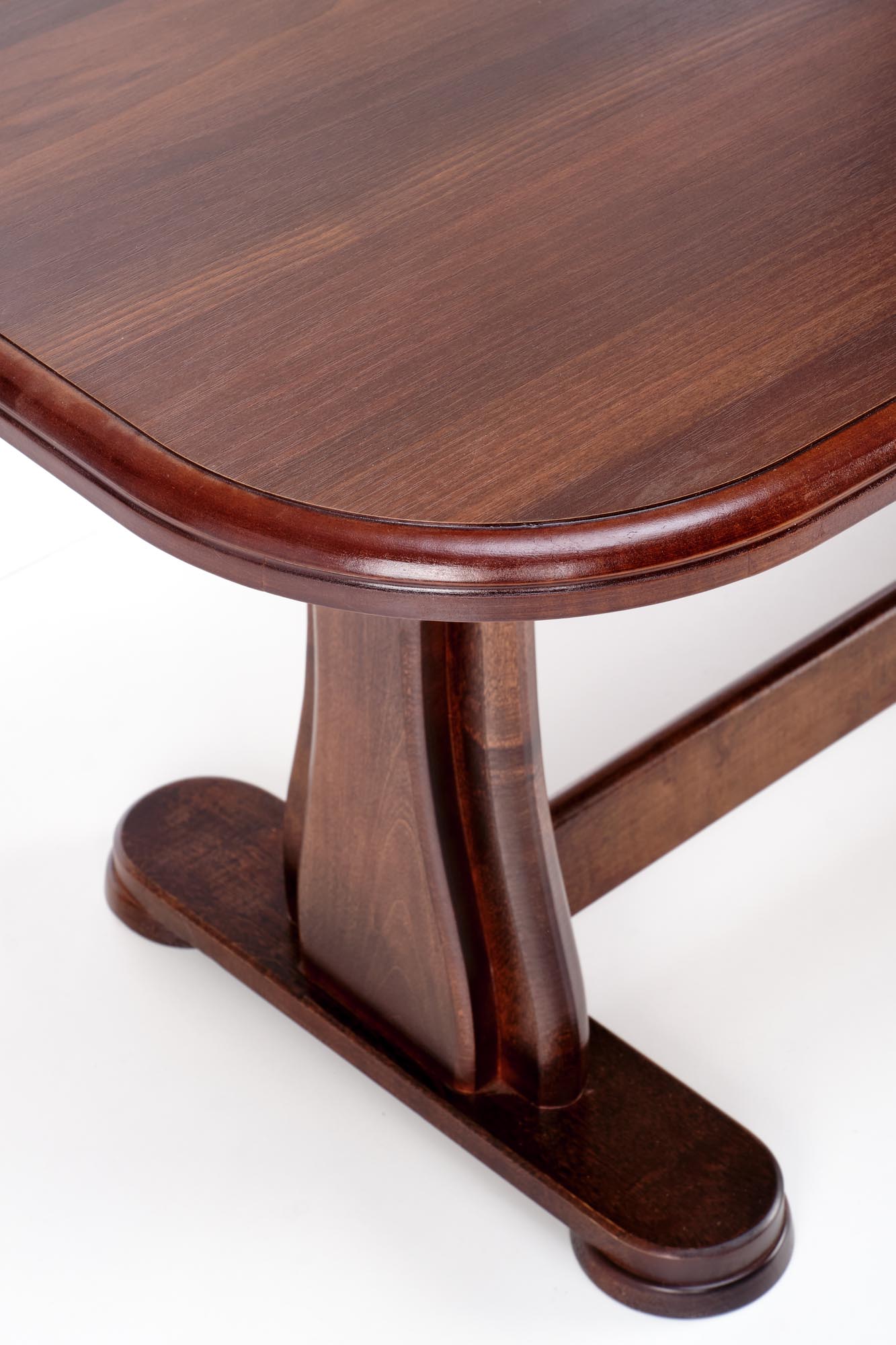 Masuta de cafea extensibila Tymon 2, 125-164x60-72x65, nuc - imagine 3