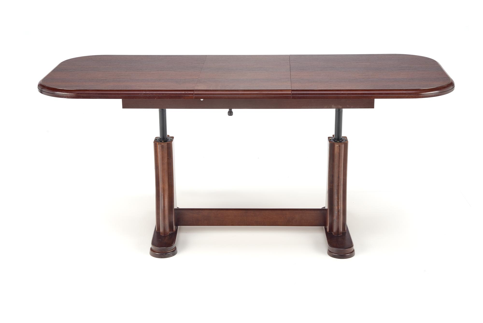 Masuta de cafea extensibila Tymon 2, 125-164x60-72x65, nuc - imagine 8