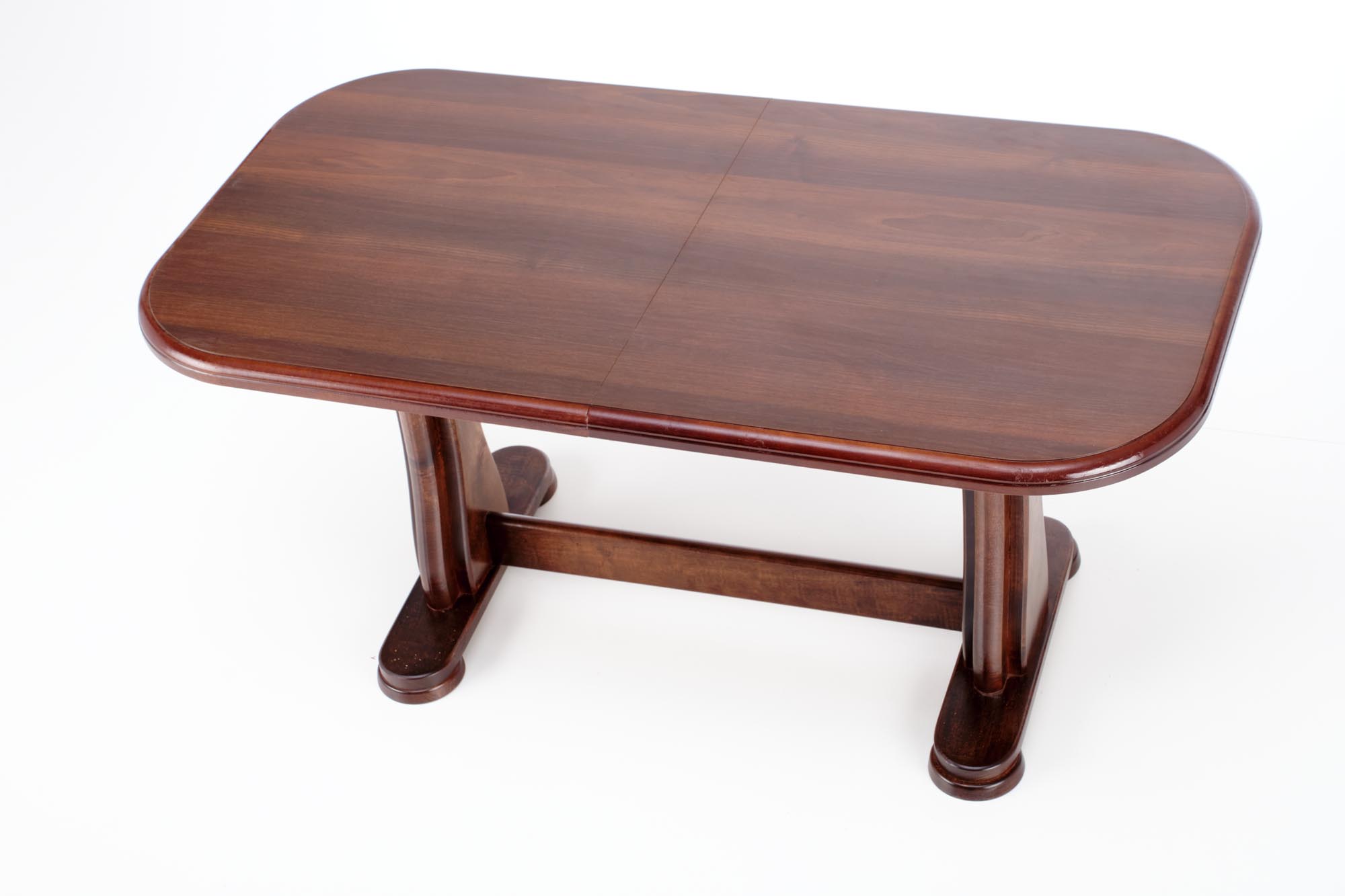 Masuta de cafea extensibila Tymon 2, 125-164x60-72x65, nuc - imagine 9