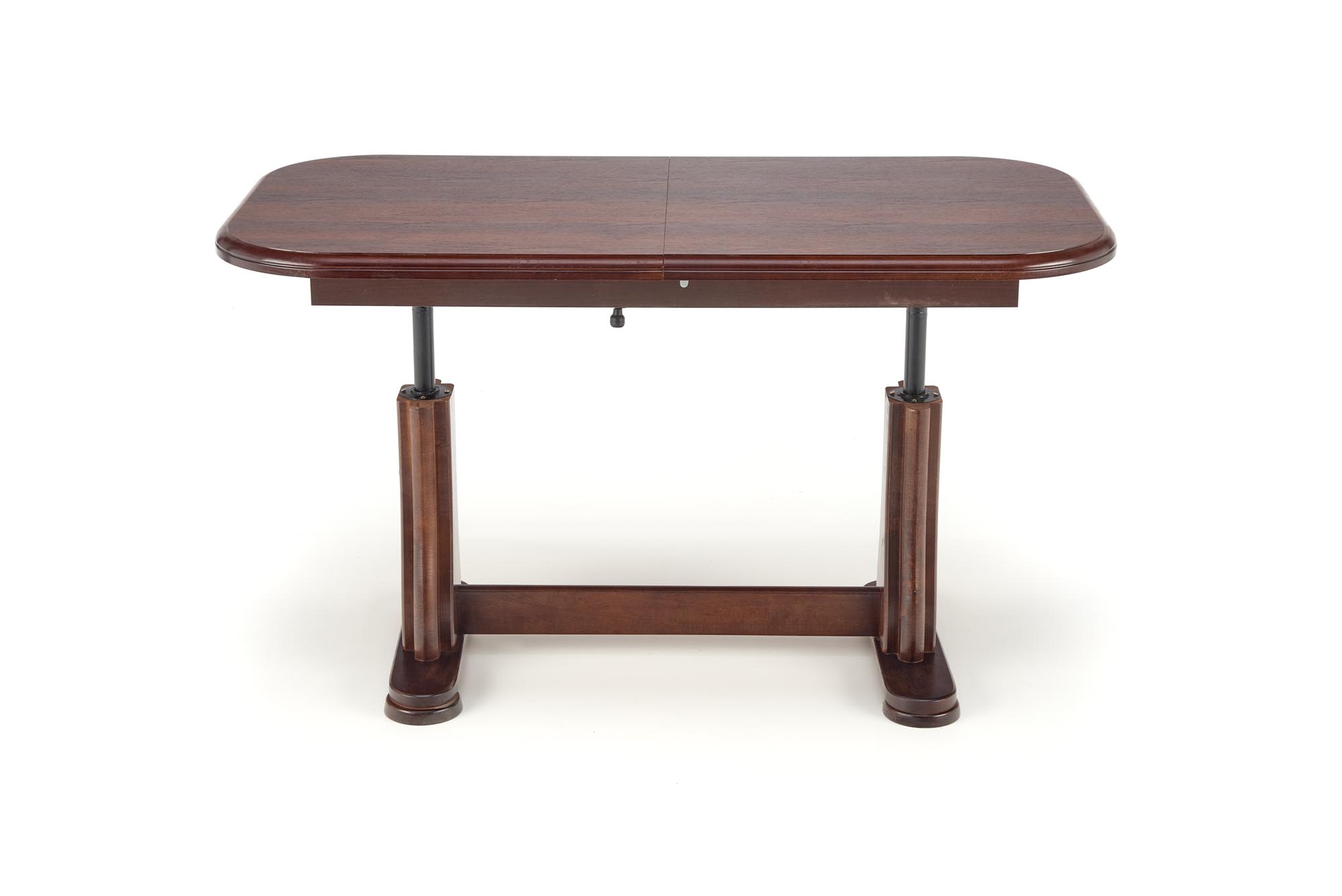 Masuta de cafea extensibila Tymon 2, 125-164x60-72x65, nuc - imagine 12