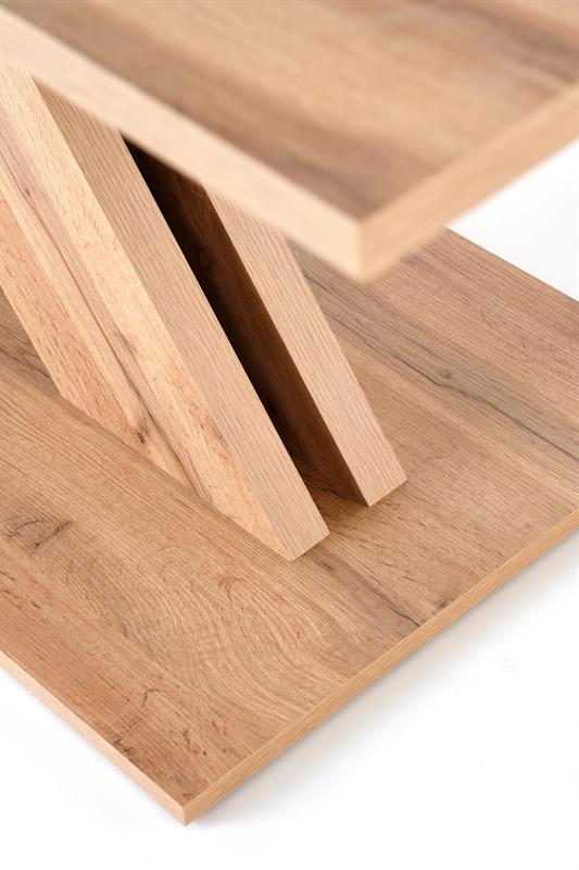 Masa extensibila Xarelto, 130(175)x85x76, stejar wotan / negru - imagine 4
