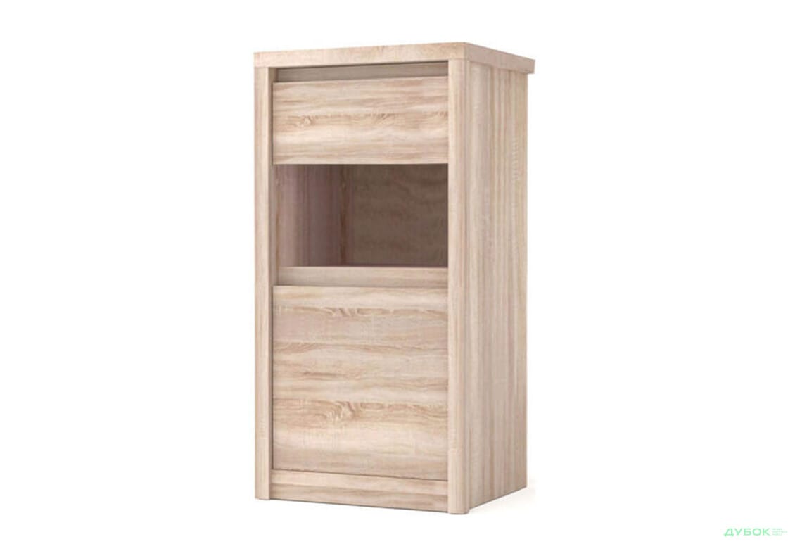 Comoda Norton Kom 1D1S, 46.5x40x92, stejar sonoma