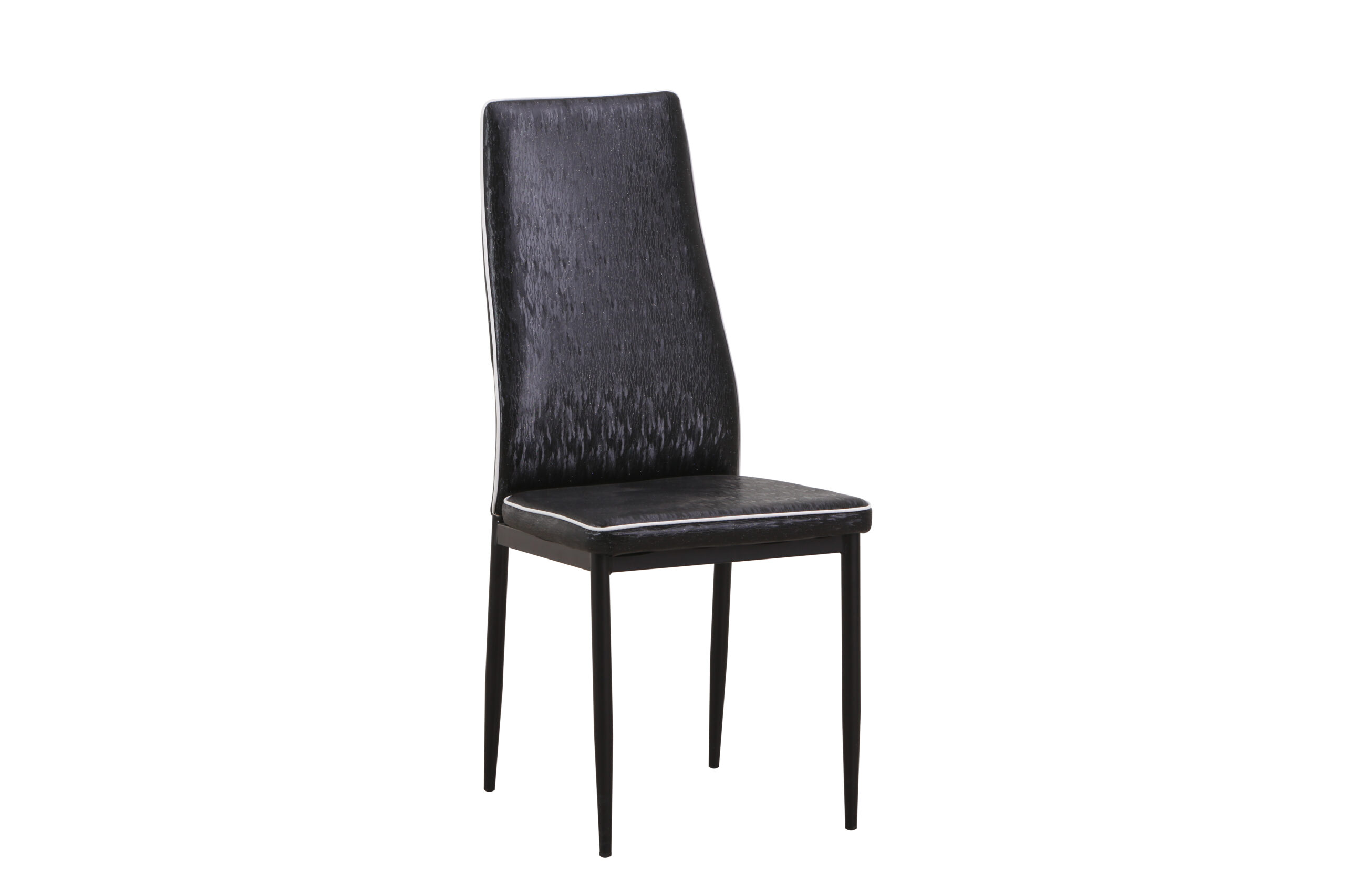 Scaun de sufragerie K-261, 42x52x95, negru/negru