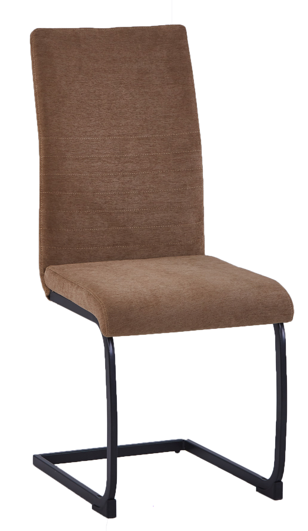 Scaun de sufragerie K-296, 43x56x98, maro/negru