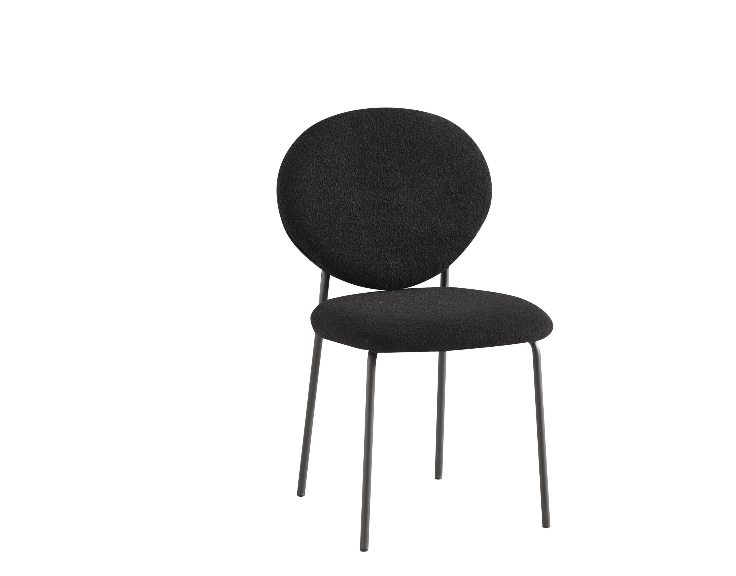 Scaun de sufragerie K-322, 53x48x87.5, negru