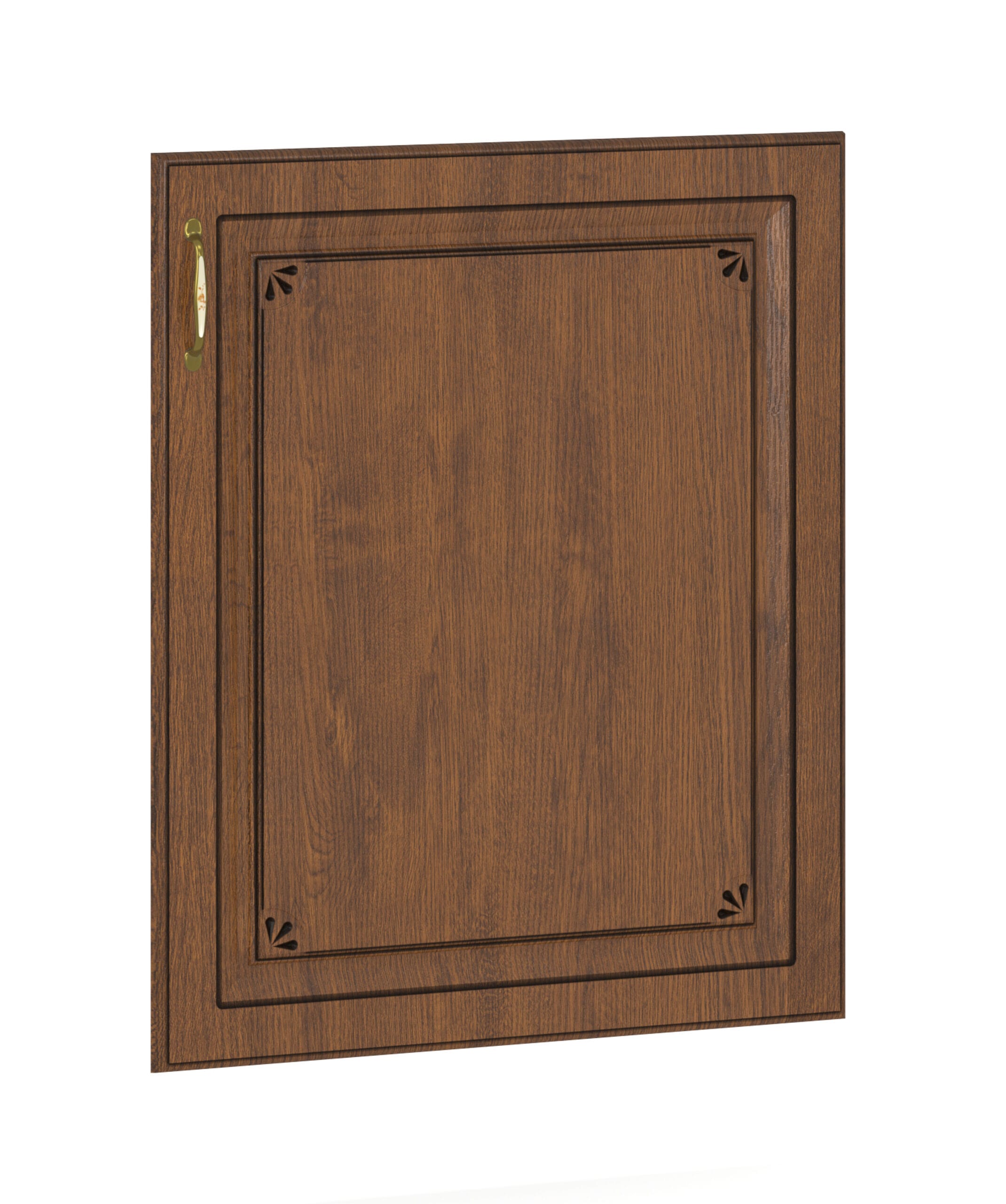 Usa masina spalat vase Grand New 60 cm, stejar auriu