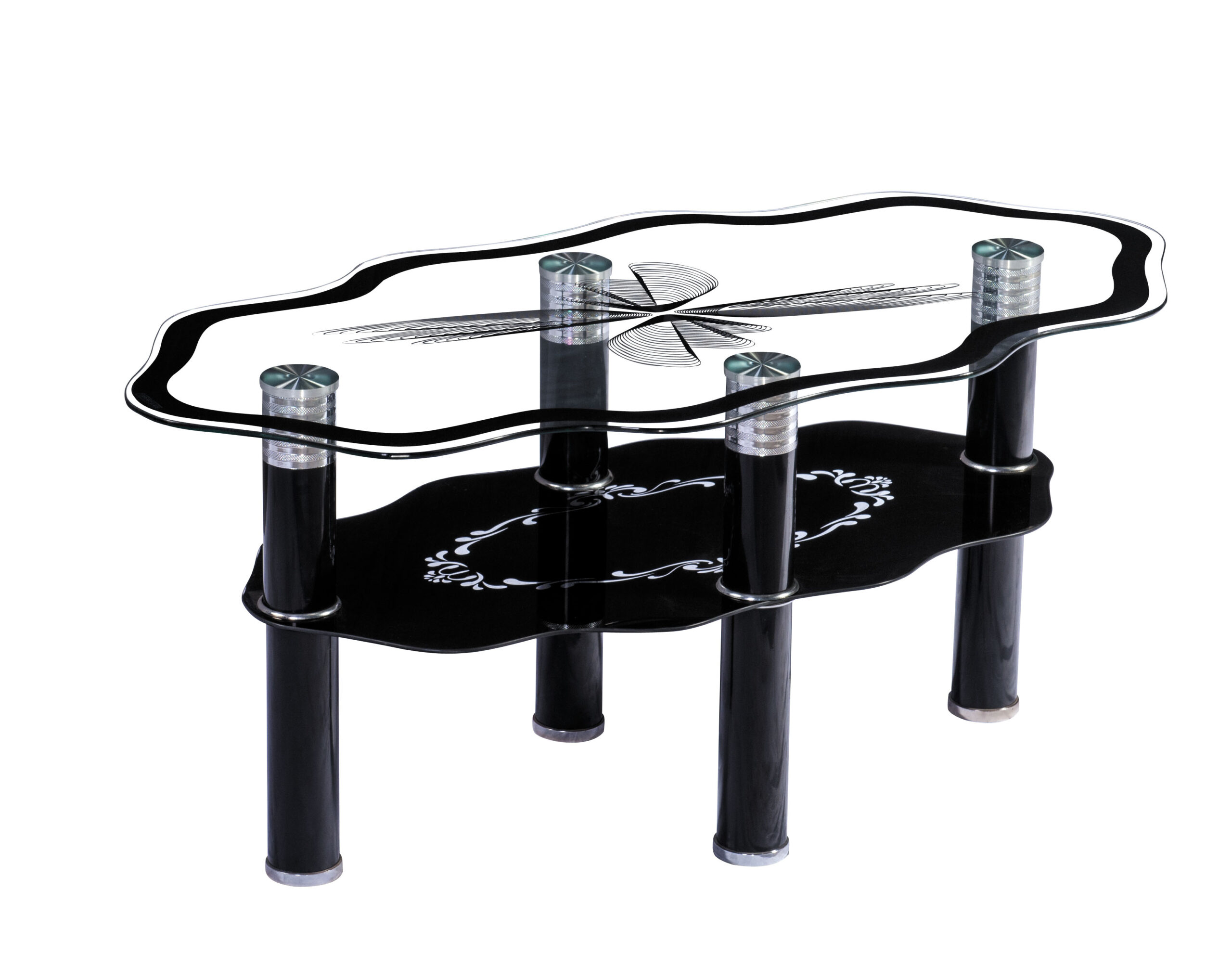Masuta de cafea Lola, 100x50x43, negru