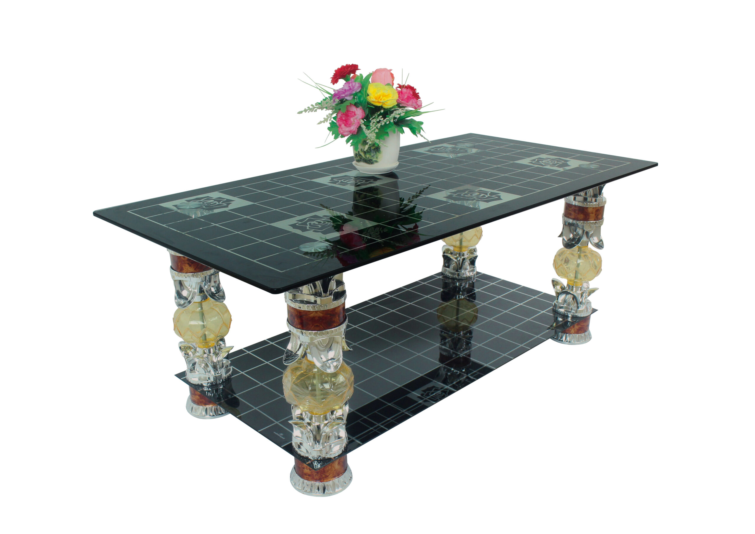 Masuta de cafea Sisi, 110x42x55, multicolora
