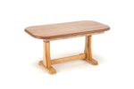 Masuta de cafea extensibila Tymon 2, 125-164x60-72x65, stejar craft