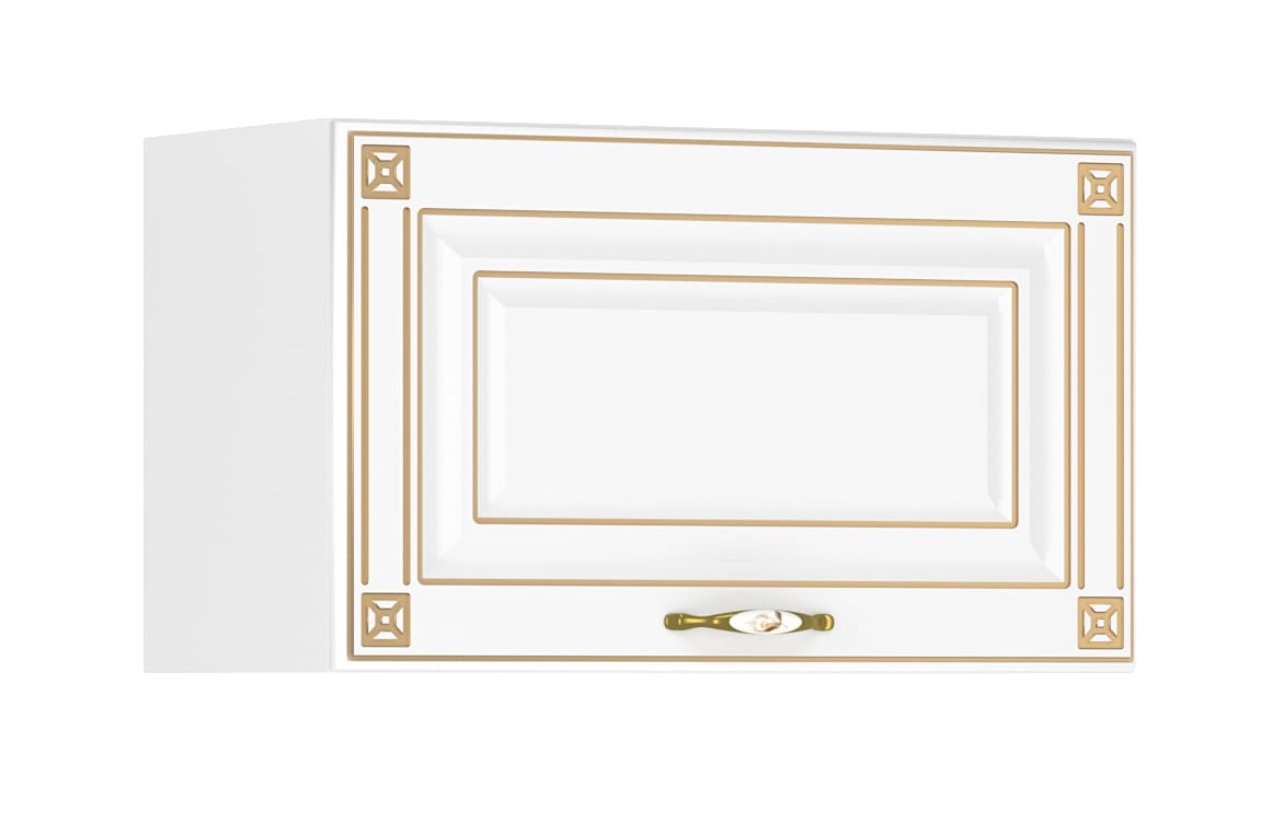 Corp superior hota Imperia 60B, 60x36, alb/ patina aurie