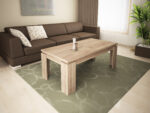 Masuta de cafea extensibila Iren PR, 100-130x60x55, stejar sonoma