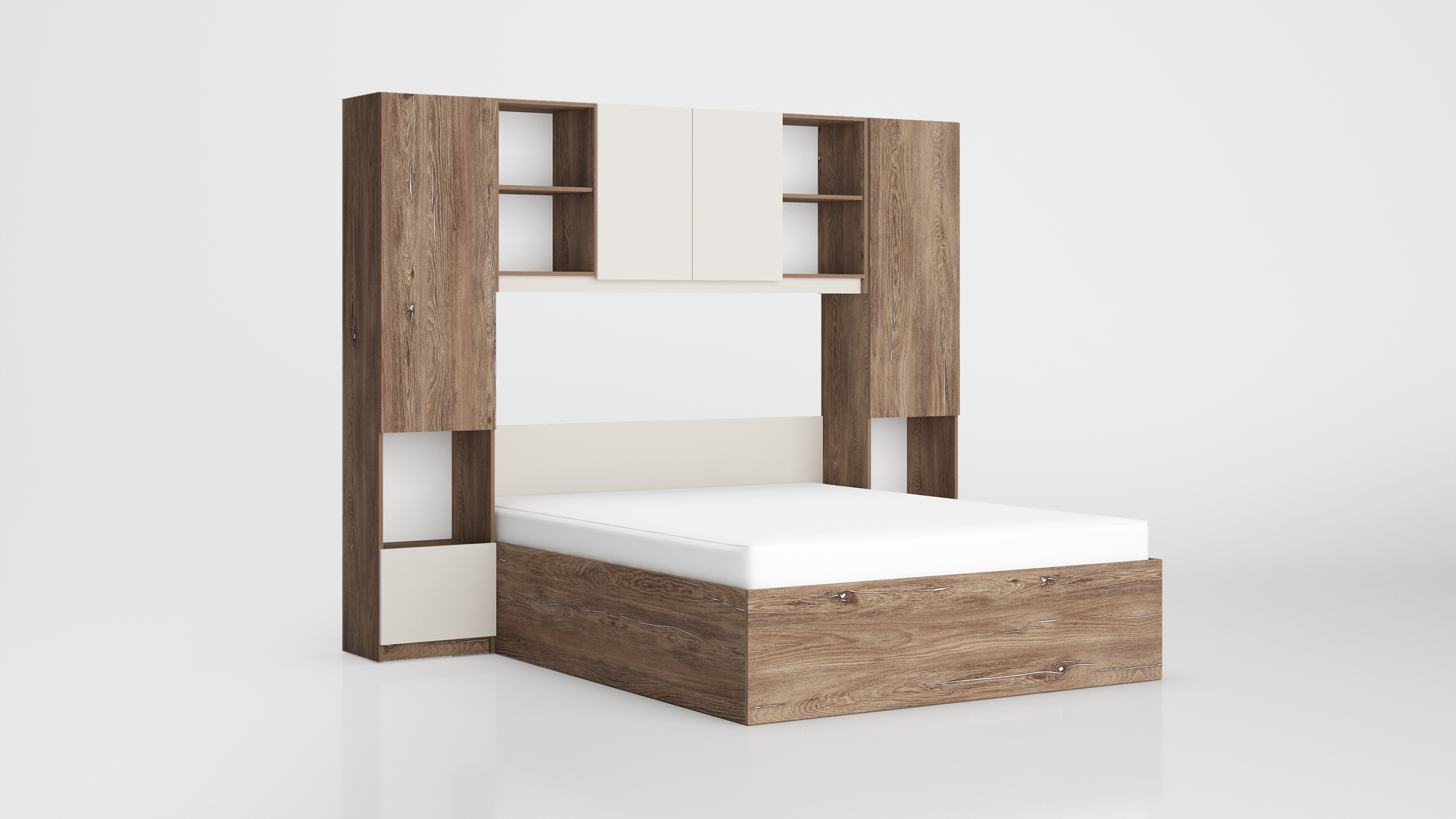 Set dormitor Lora, brown silverjack/ casmir - imagine 2