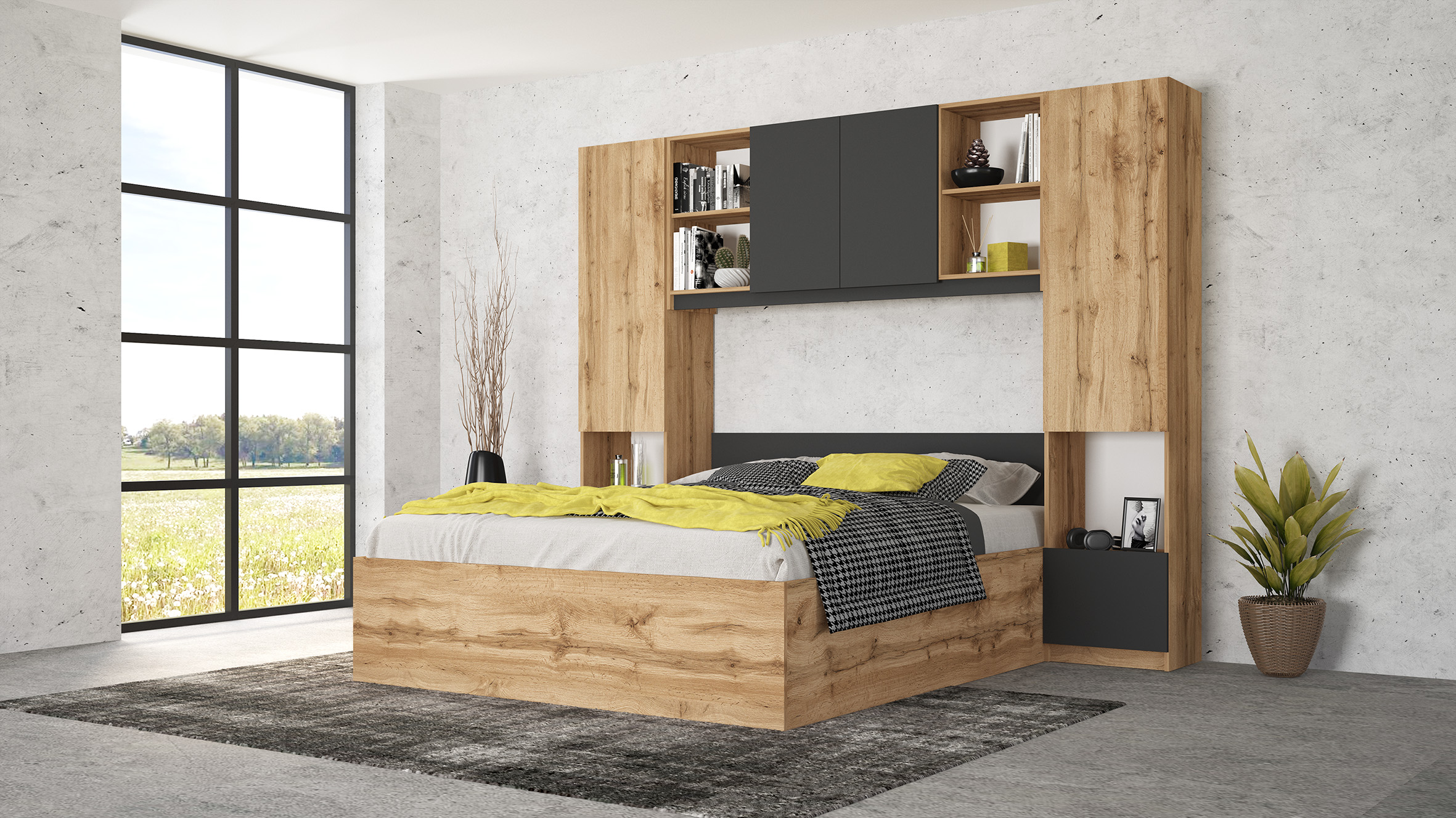 set-dormitor-lora-wotan-antracite