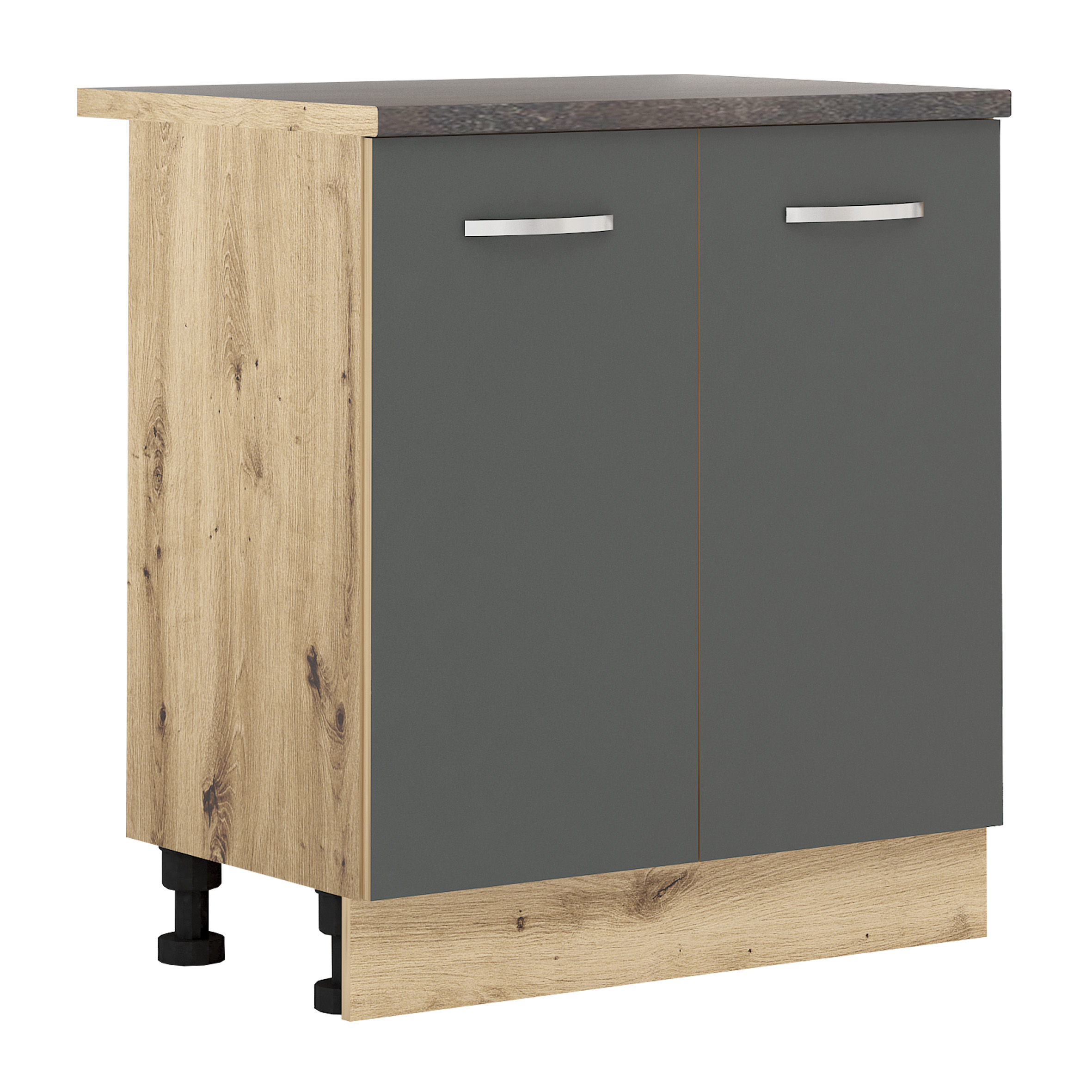 Corp inferior Loren B2, 80x87, antracit mat/artizan