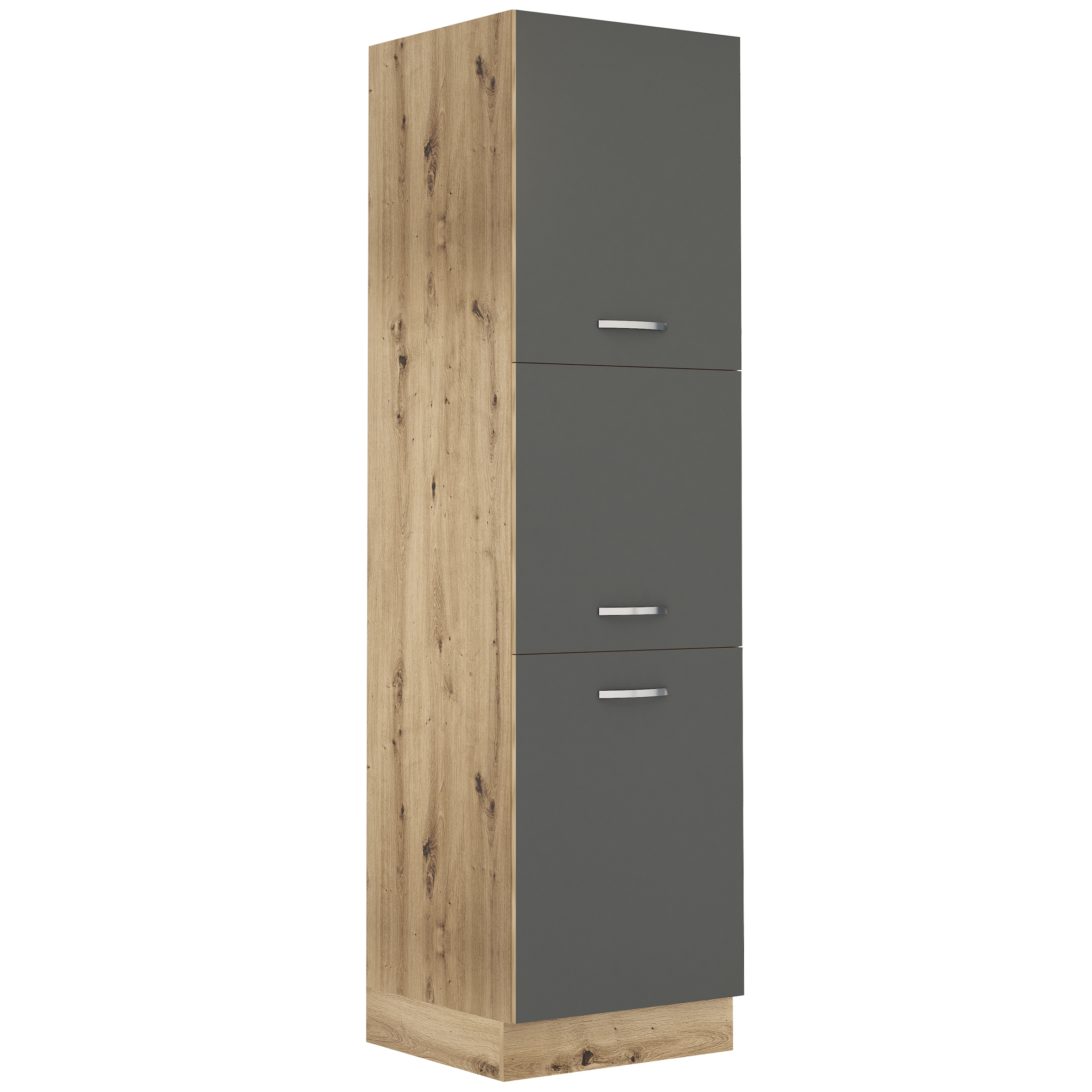 Dulap cuptor incorporabil Loren B66, 60x220, antracit mat/artizan - imagine 2
