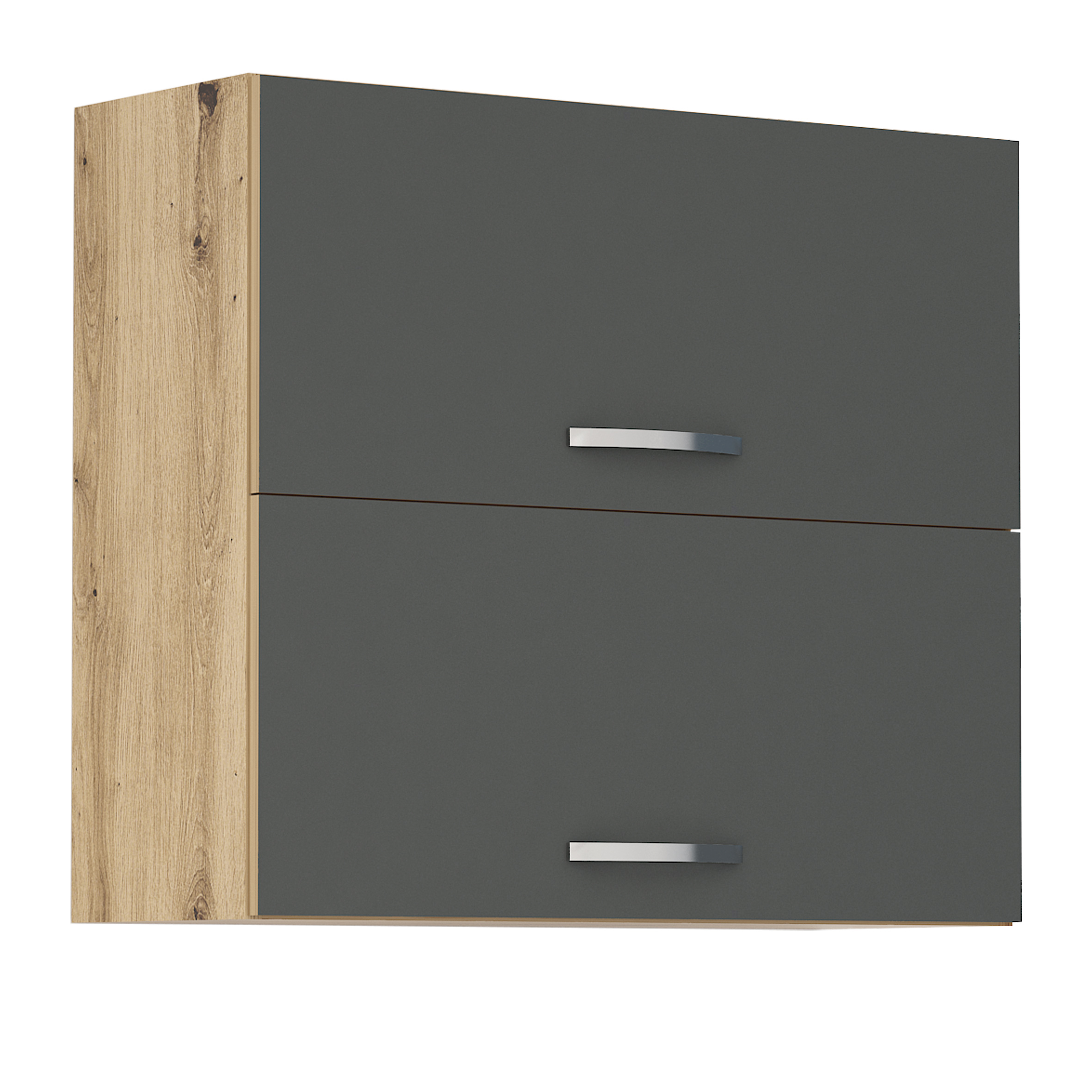 Corp superior Loren G33, 2 usi, 80x70, antracit mat/artizan