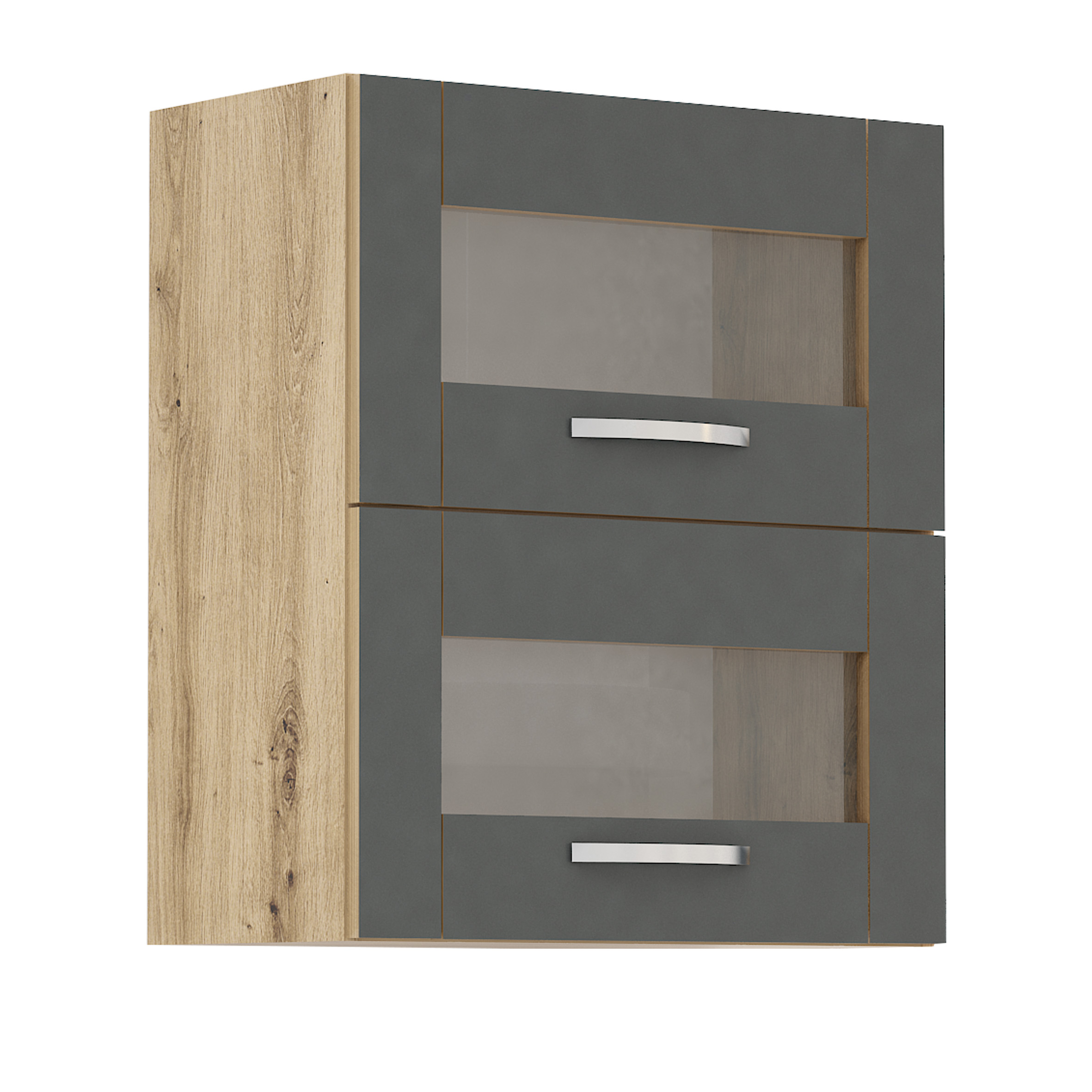 Corp superior Loren G36, 2 usi, 60x70, antracit mat/artizan