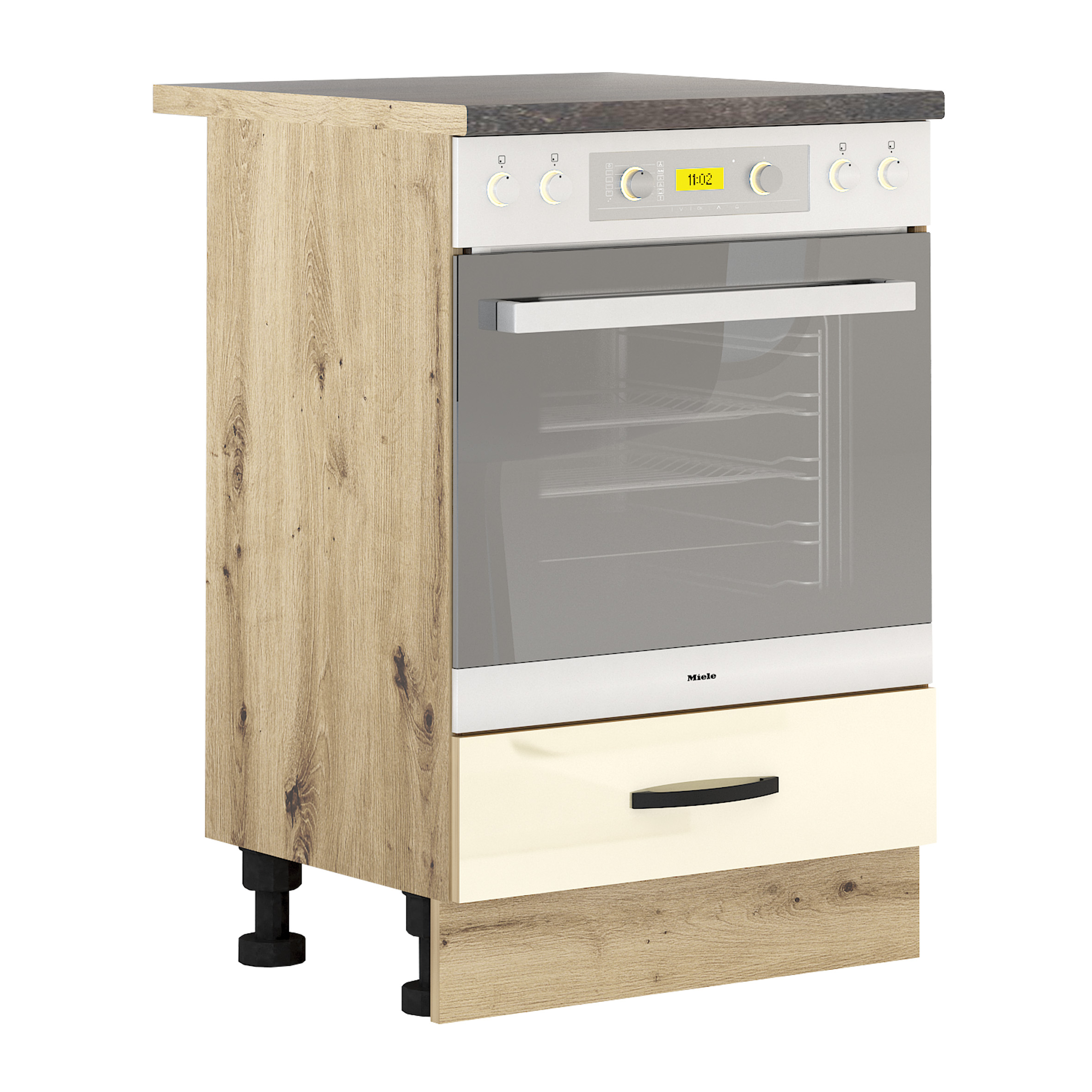Corp cuptor incorporabil Loren B7, 60x87, migdala lucios/artizan