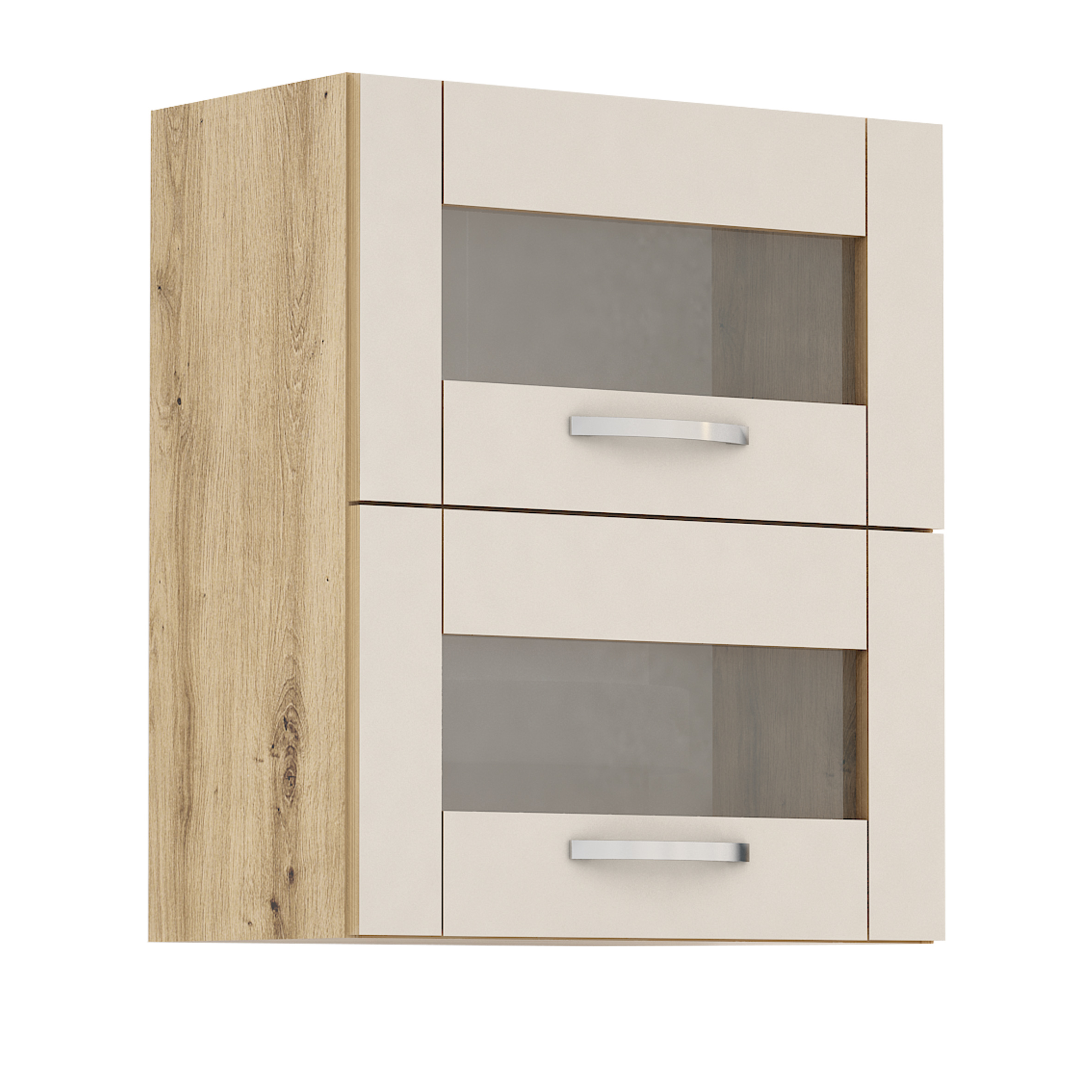 Corp superior vitrina Loren G36, 2 usi, 60x70, casmir mat/artizan