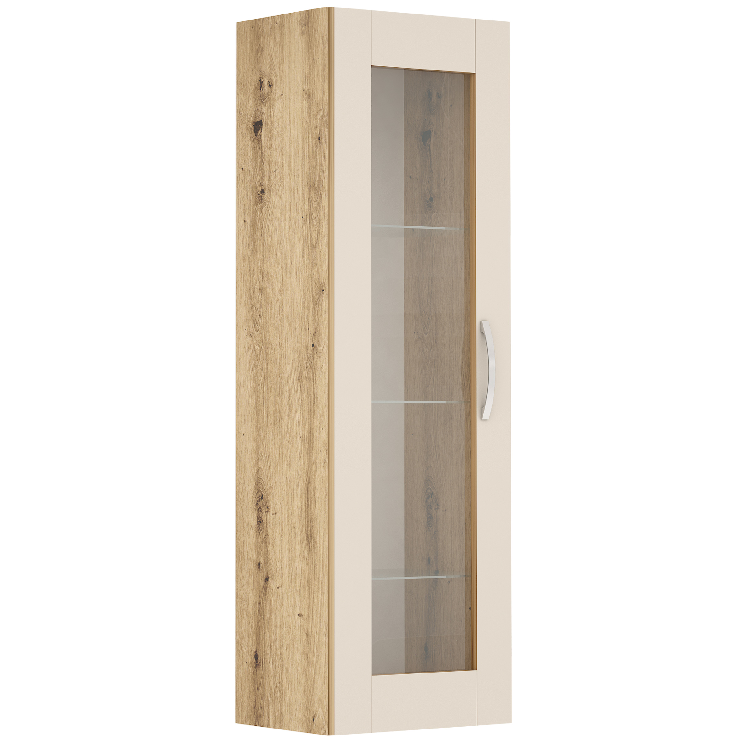 Corp superior vitrina Loren G48, 1 usa, 40x130, casmir mat/artizan