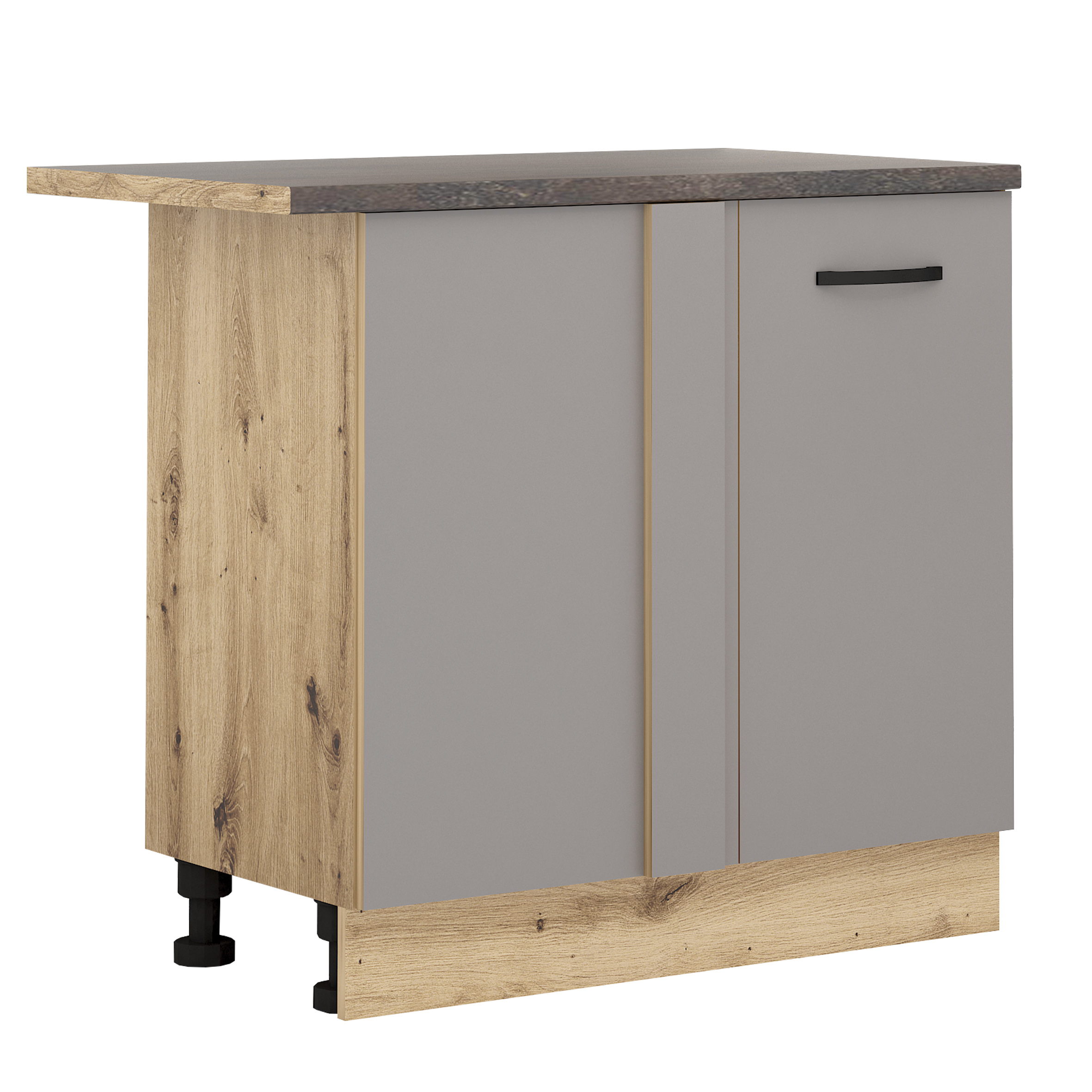 Corp inferior Loren B10, 90x87, gri mat/artizan