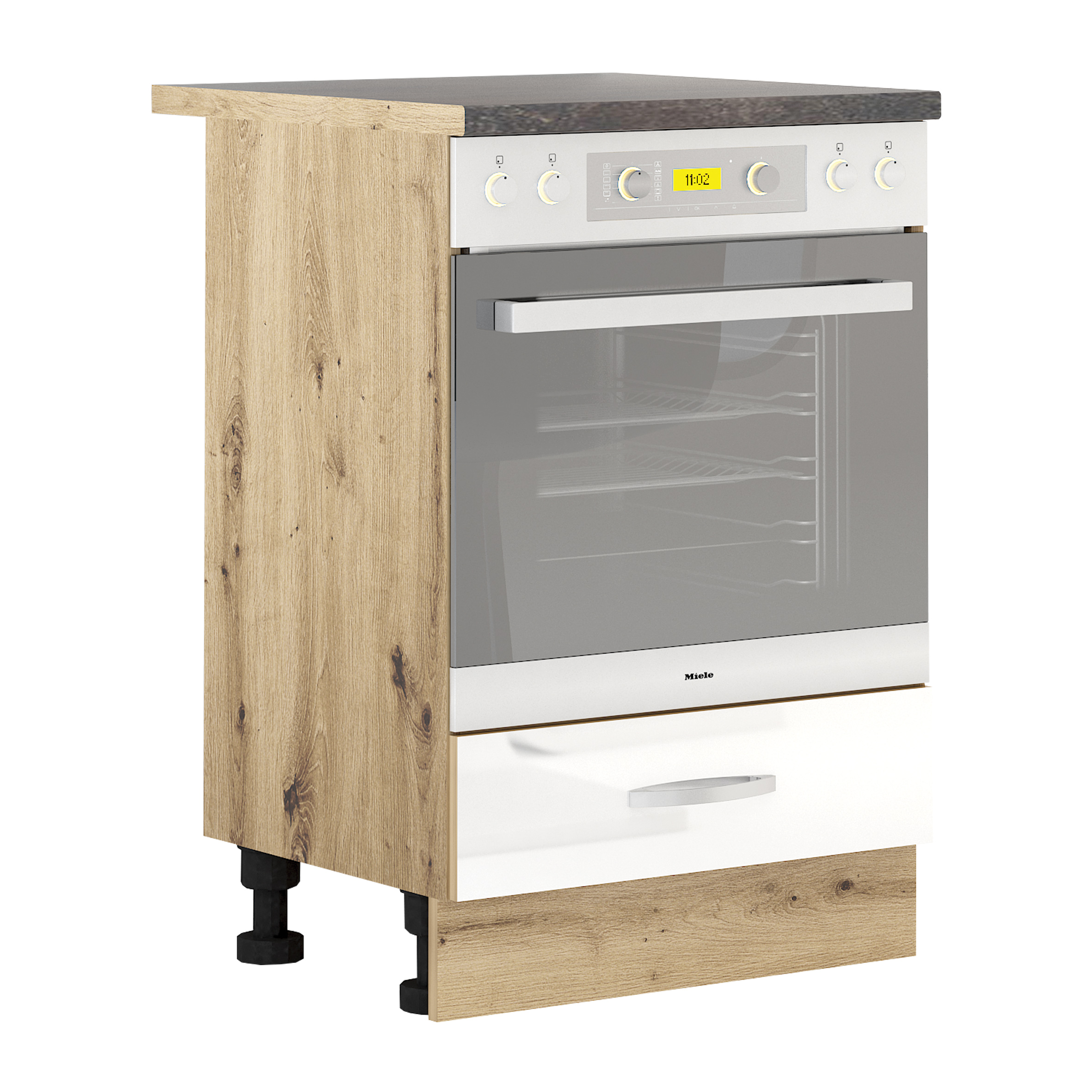 Corp cuptor incorporabil B7 Loren, 60x87, alb lucios