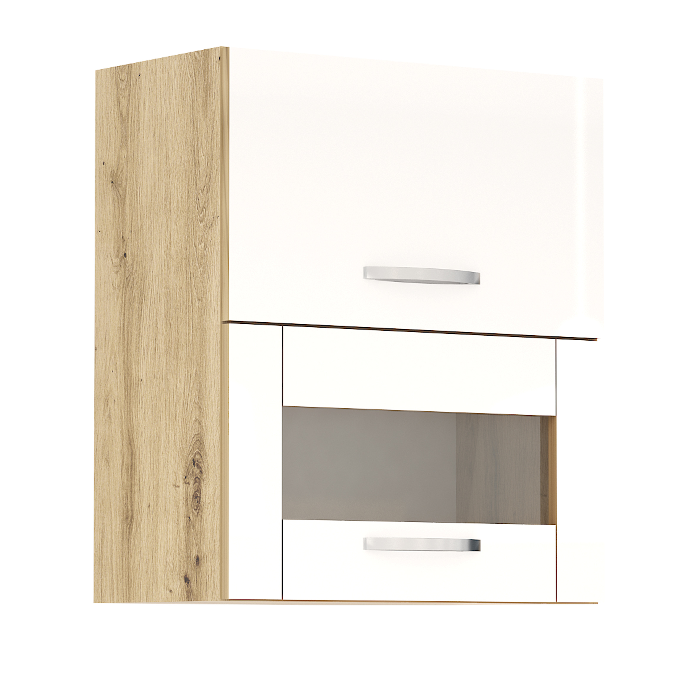 Corp superior vitrina G40 Loren, 60x70, alb lucios