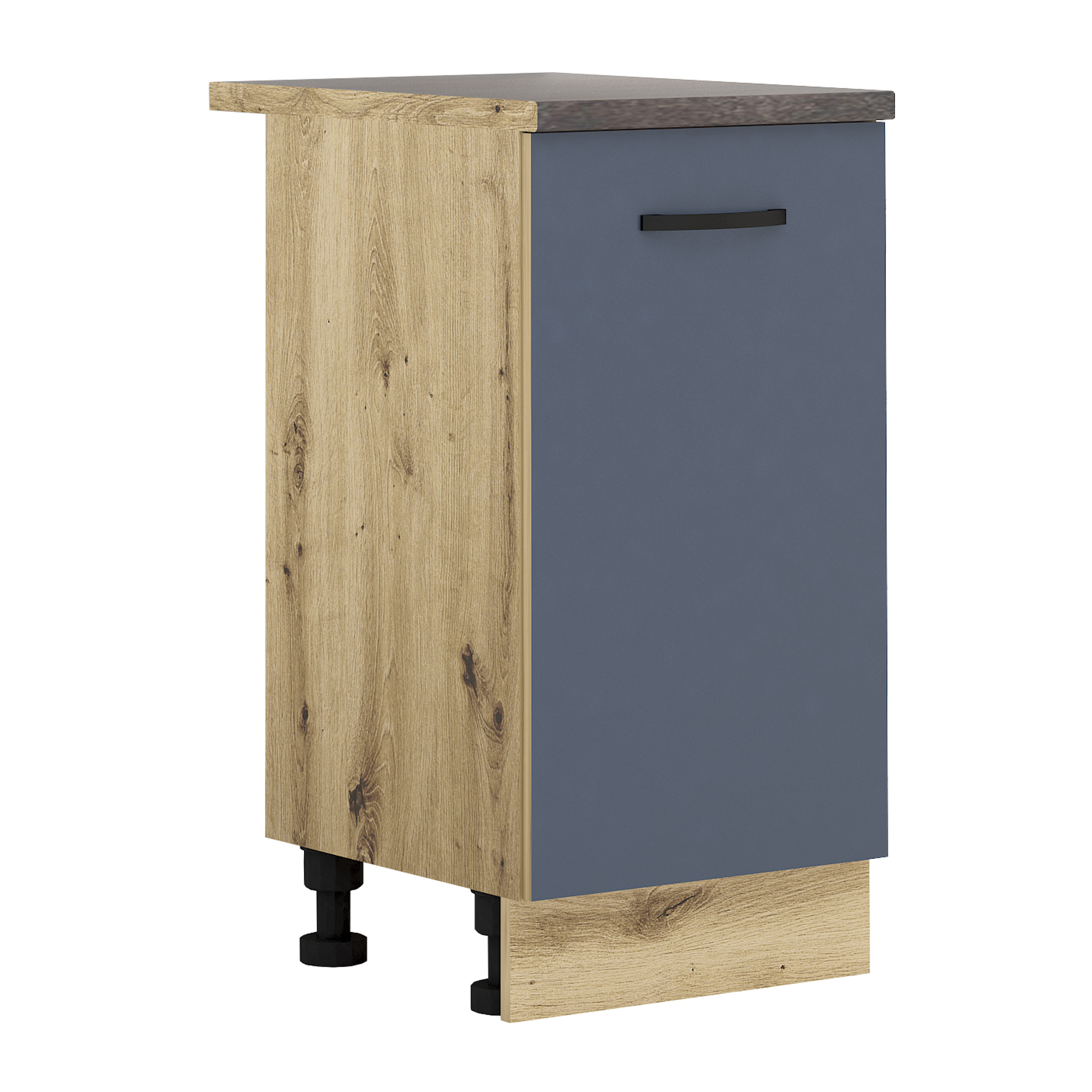 Corp inferior Loren B26, 1 usa, 50x87, albastru mat/artizan