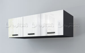 Dulap suprapozabil Matera, grafit/ denver / alb lucios