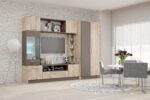 Living Opal 2, 260x190, stejar elegance/ cappuccino