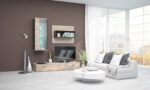Living Rimini 3, 174x42x200, stejar carbon/ stejar sonoma
