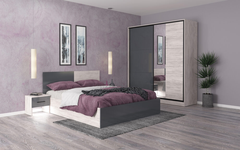 set-dormitor--stejar-royal-blanco-antracitegloss