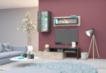 Living Sion, 170x190, stejar carbon/ stejar sonoma