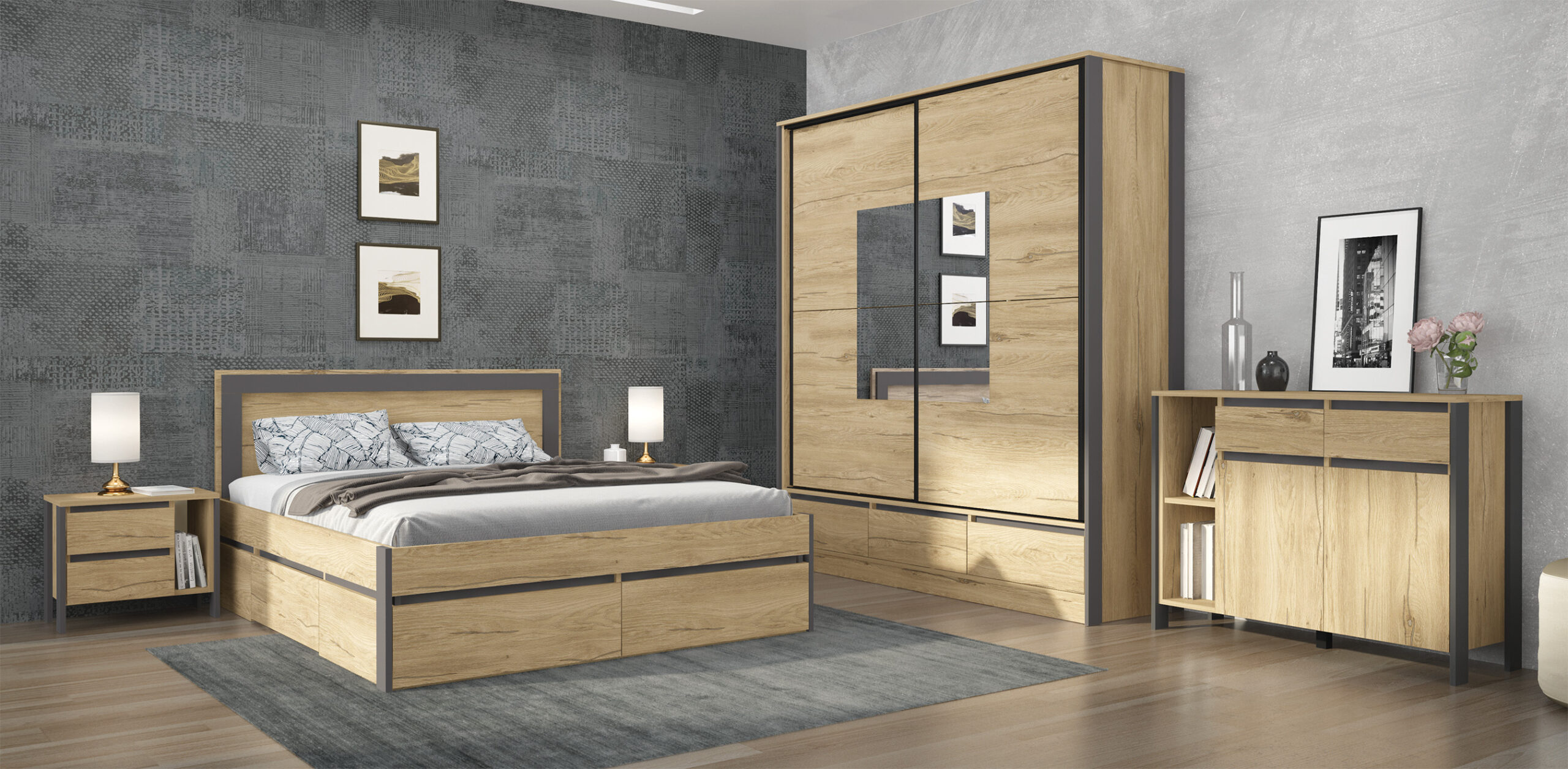 set-dormitor-modular-sorento-goldsilverjack