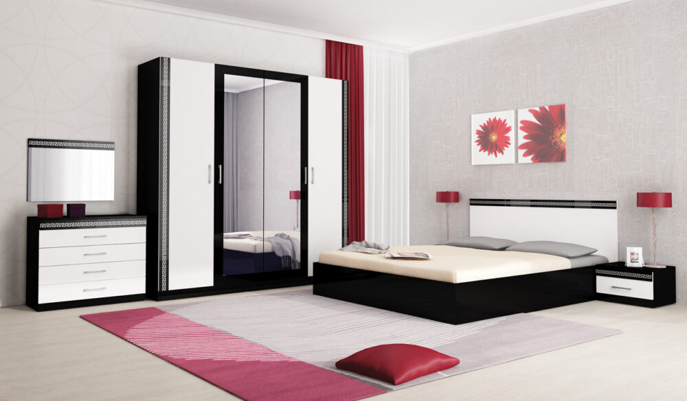 set-dormitor-valeria-bw-alb-negru